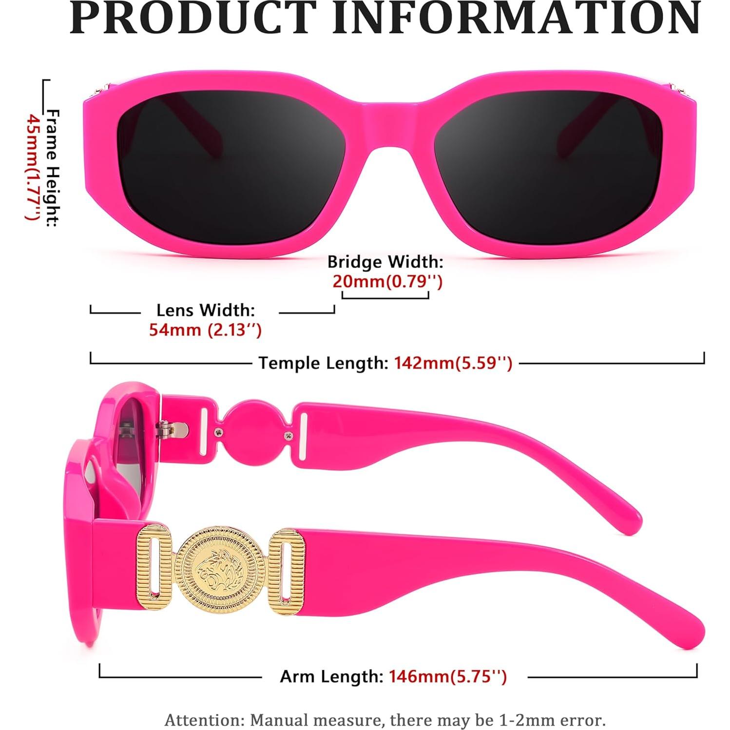 Gafas de Sol FEISEDY Retro 54mm UV400 Unisex B2322