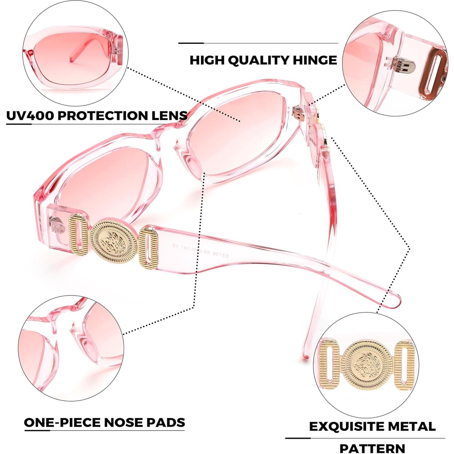 Gafas de Sol Retro FEISEDY B2322 UV400 para Unisex