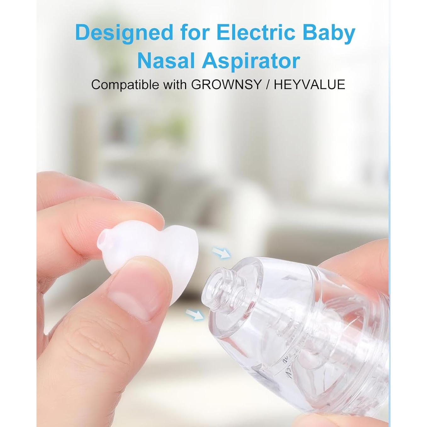 Kit de Repuesto para Aspirador Nasal Grownsy - 6 Puntas Silicona