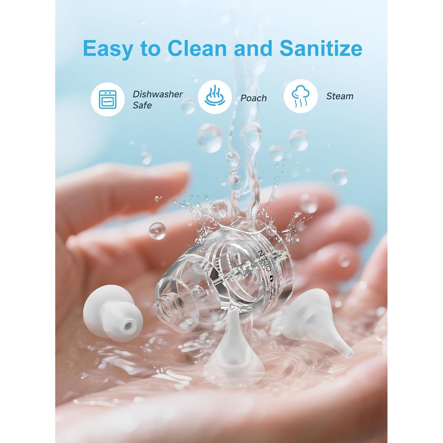 Kit de Repuesto para Aspirador Nasal Grownsy - 6 Puntas Silicona