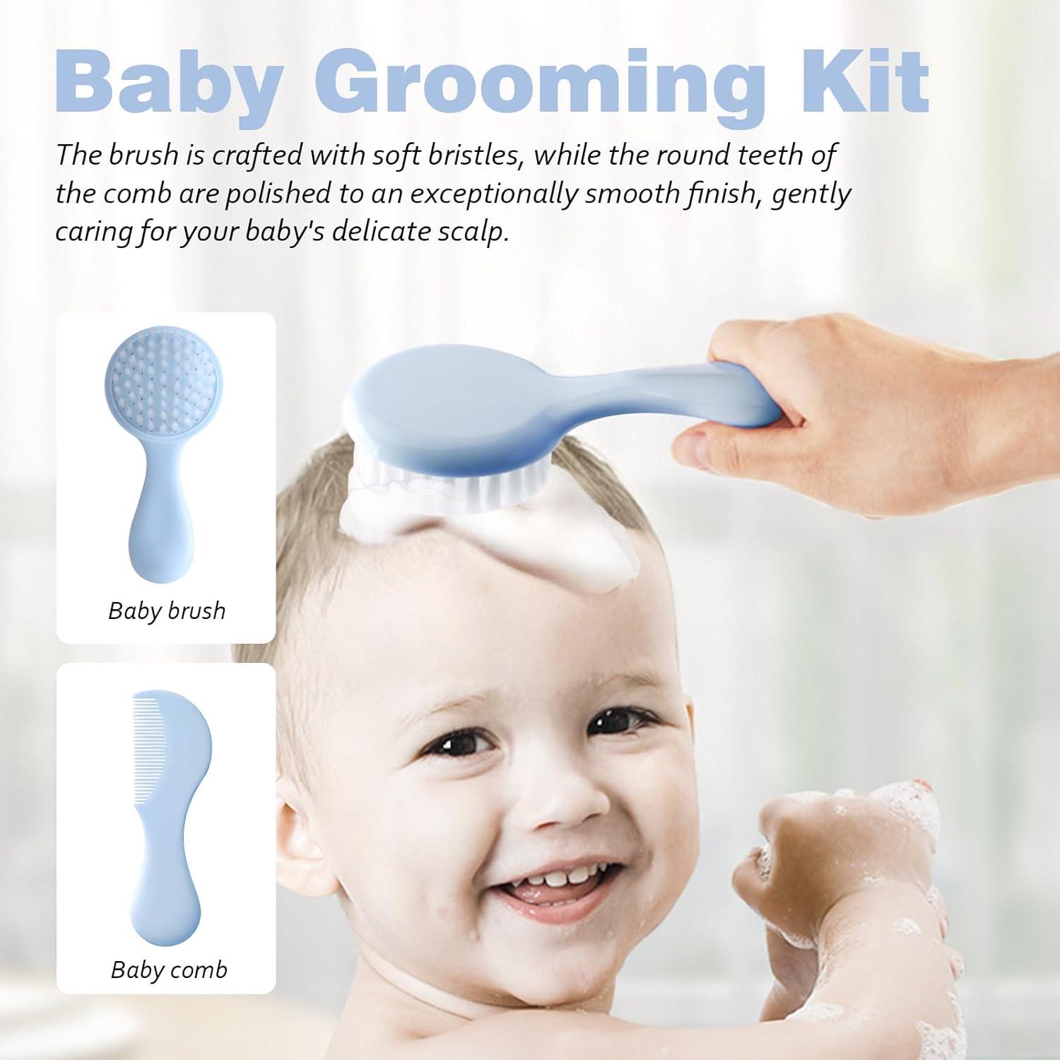 Kit de Cuidado para Bebés Bloomlet Baby 6 Piezas Azul