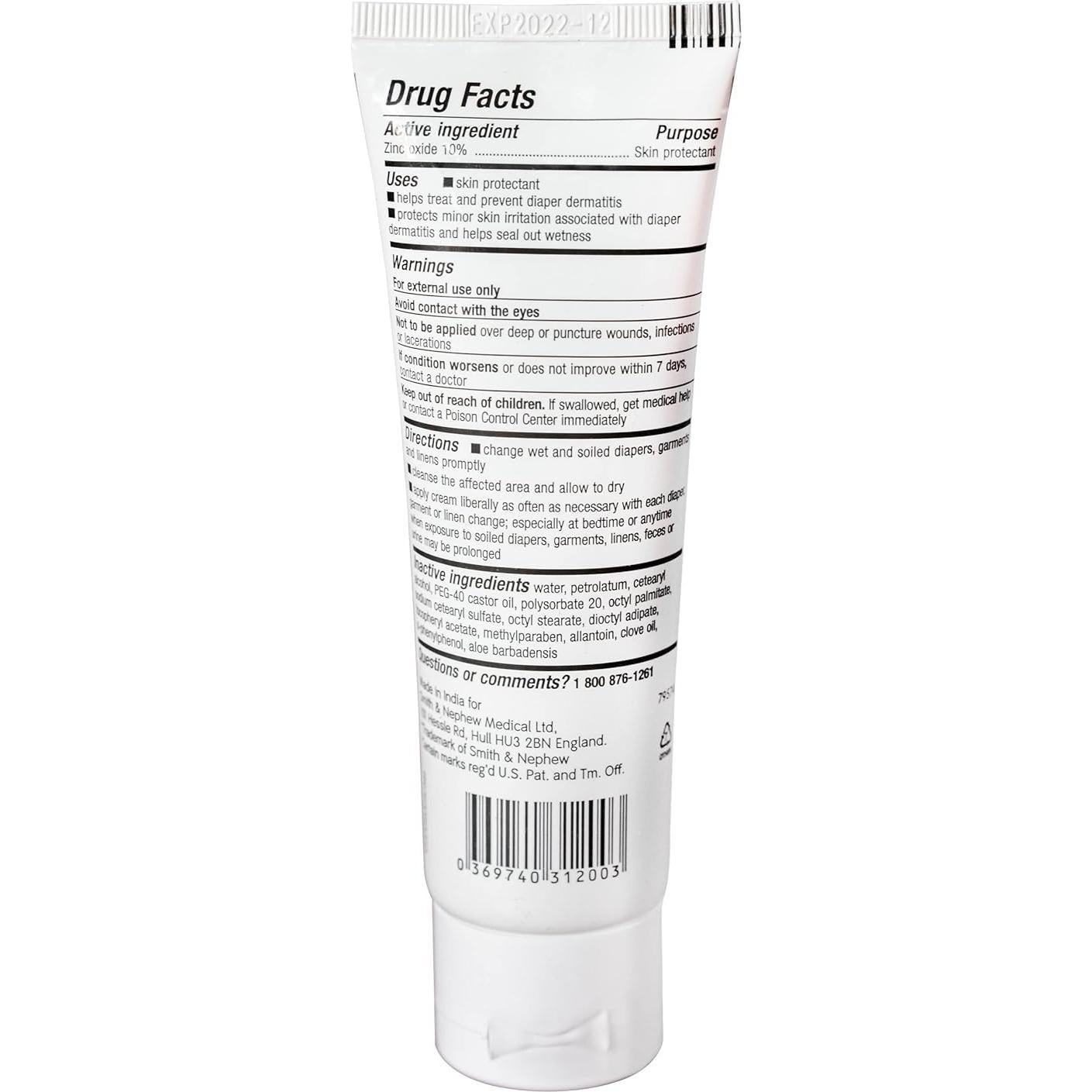 Crema Protectora de Piel Smith & Nephew 78 g con Óxido de Zinc