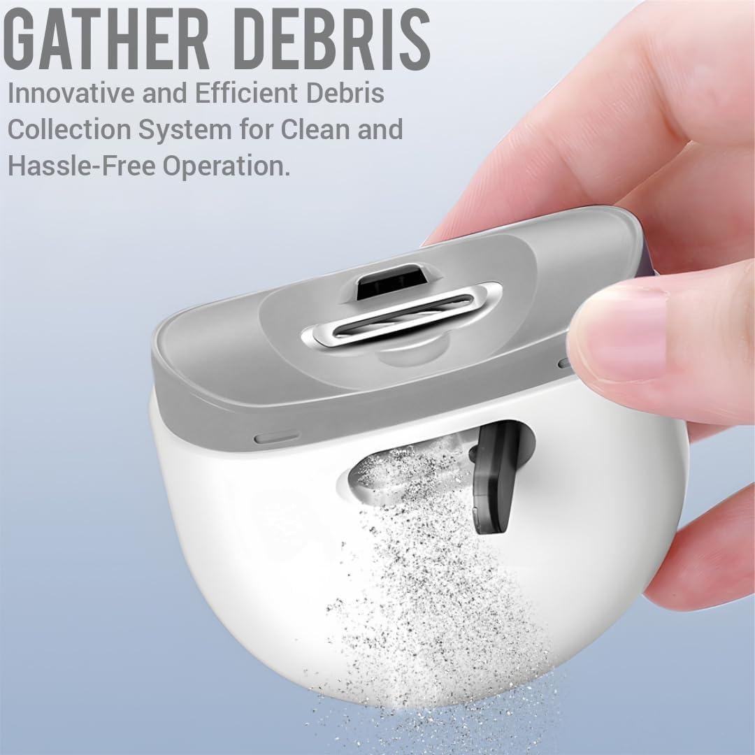 Cortauñas Eléctrico Recargable Swift Orbit YZ 602030 - Ultra Silencioso