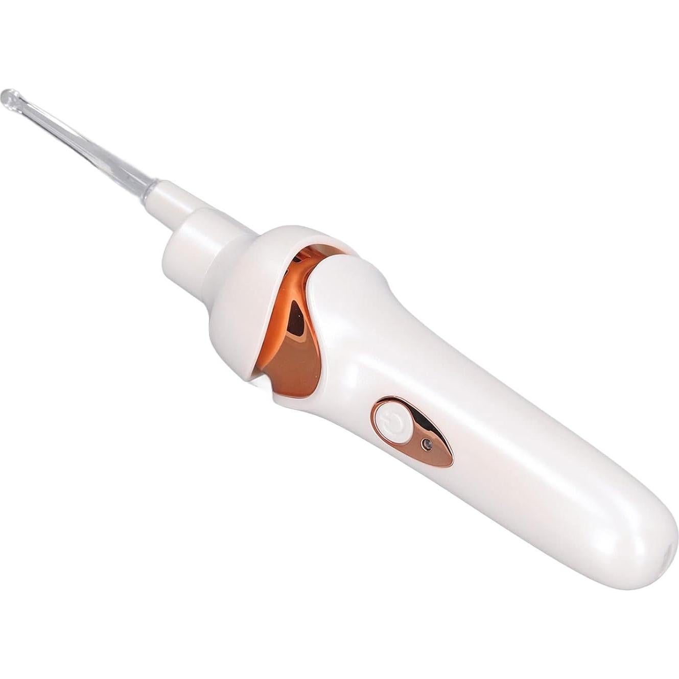 Limpiador de Oídos Eléctrico USB con Luz LED y Punta Suave
