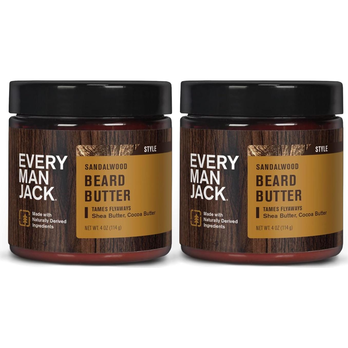 Mantequilla para Barba Every Man Jack - Sándalo - 113 g