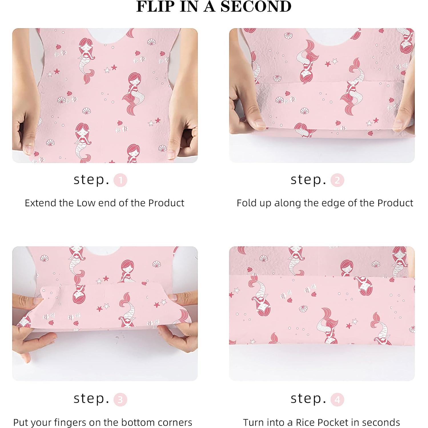 Baberos Desechables para Bebés JINHUA 100pcs Impermeables