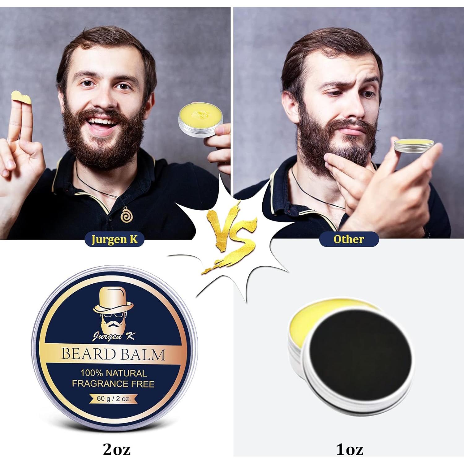 Kit de Barba Jurgen K - Cuidado Facial Completo