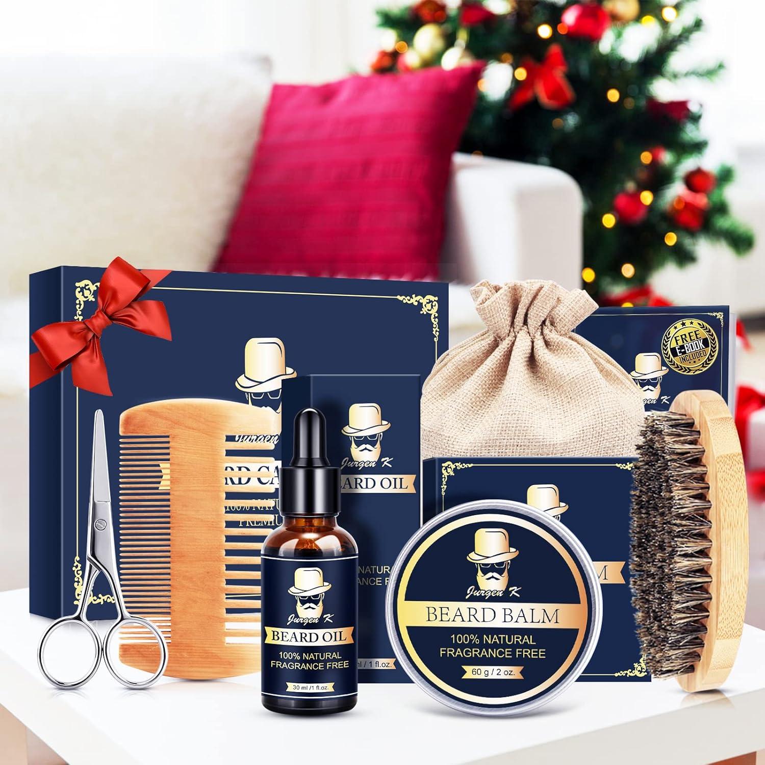 Kit de Barba Jurgen K - Cuidado Facial Completo