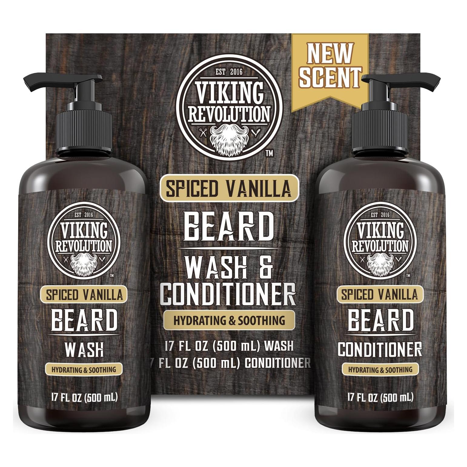 Champú y Acondicionador para Barba Viking Revolution 500ml