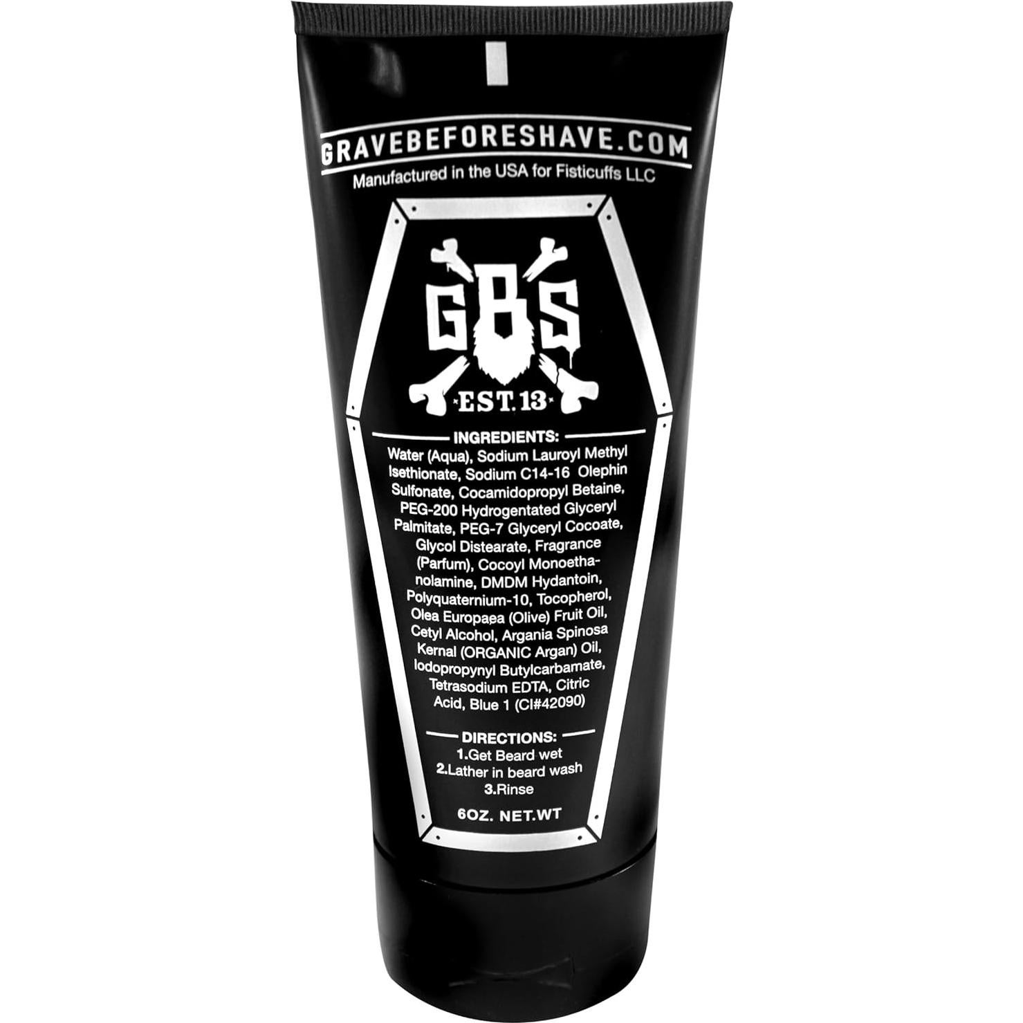 Paquete Cuidado de Barba Grave Before Shave - Jabón, Aceite, Bálsamo