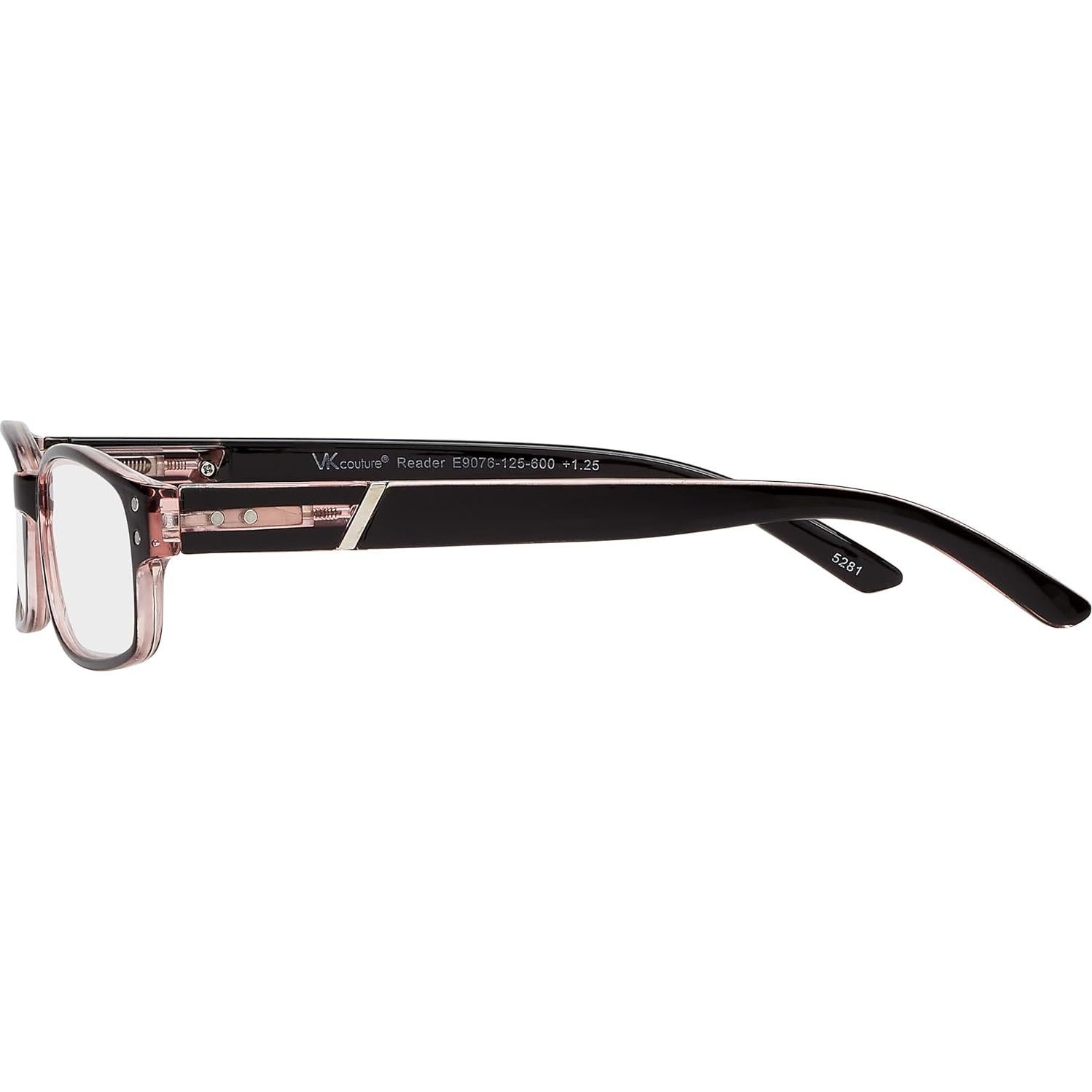 Gafas de lectura Victoria Klein 9076 rojas 2.75x para mujeres