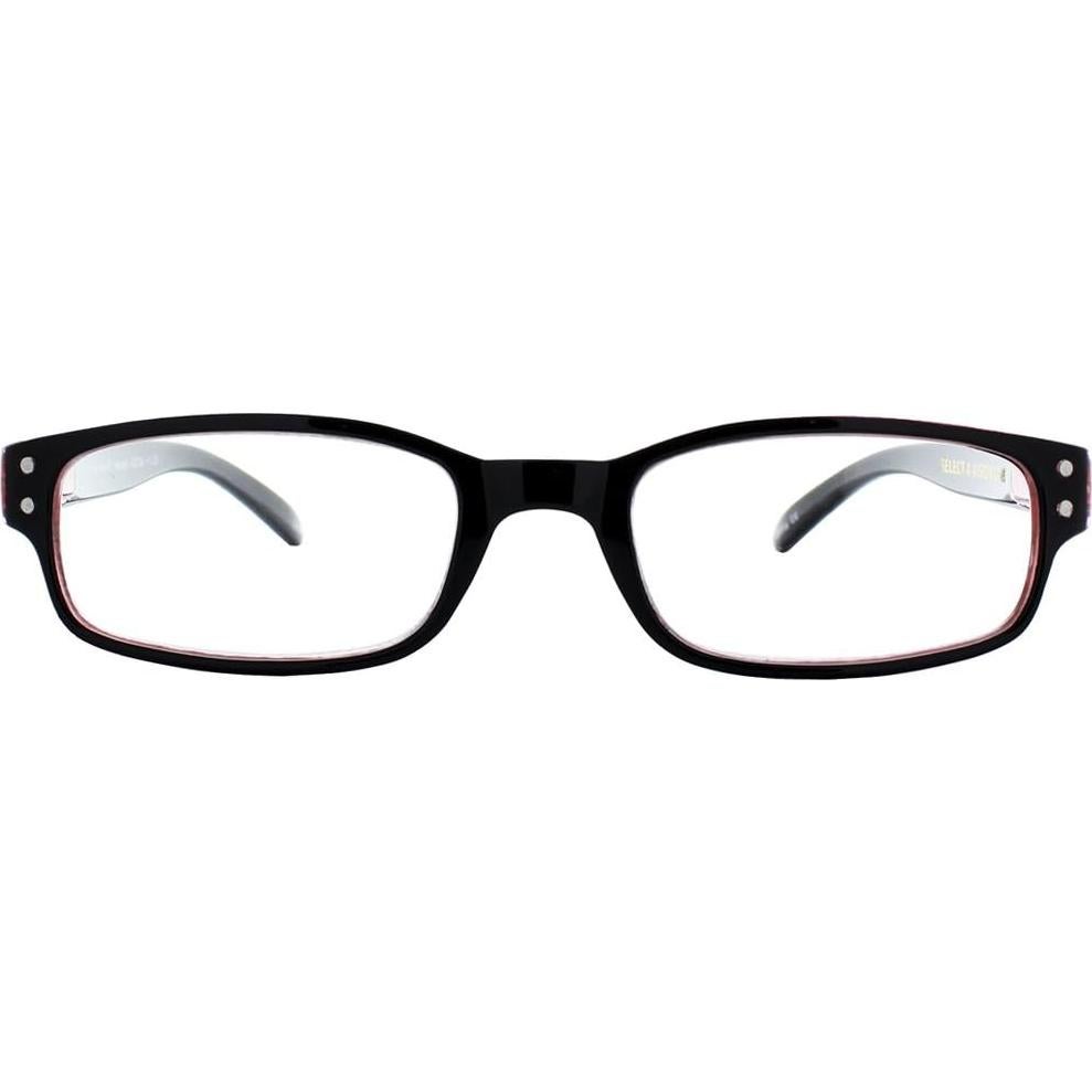 Gafas de lectura redondas Victoria Klein 9076 rojas 2.5x