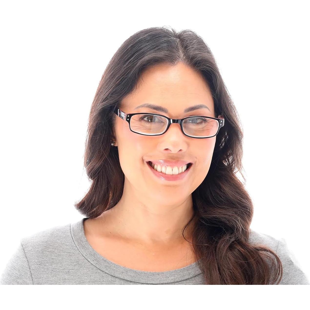 Gafas de lectura redondas Victoria Klein 9076 +3 dioptrías