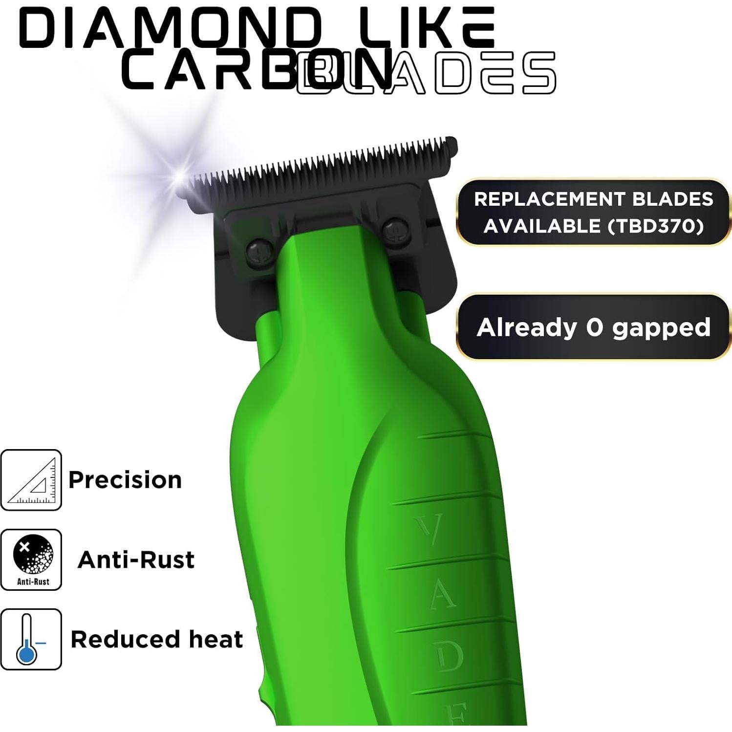 Cortadora Profesional Supreme Trimmer Vader 210 Min Carga USB-C