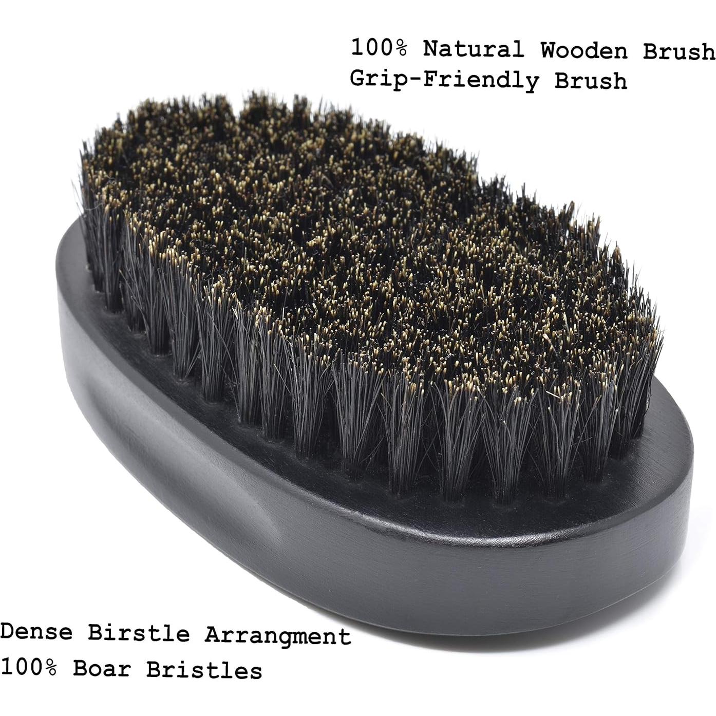 Juego de Cepillo y Peine para Barba IDALIO® con Tijeras