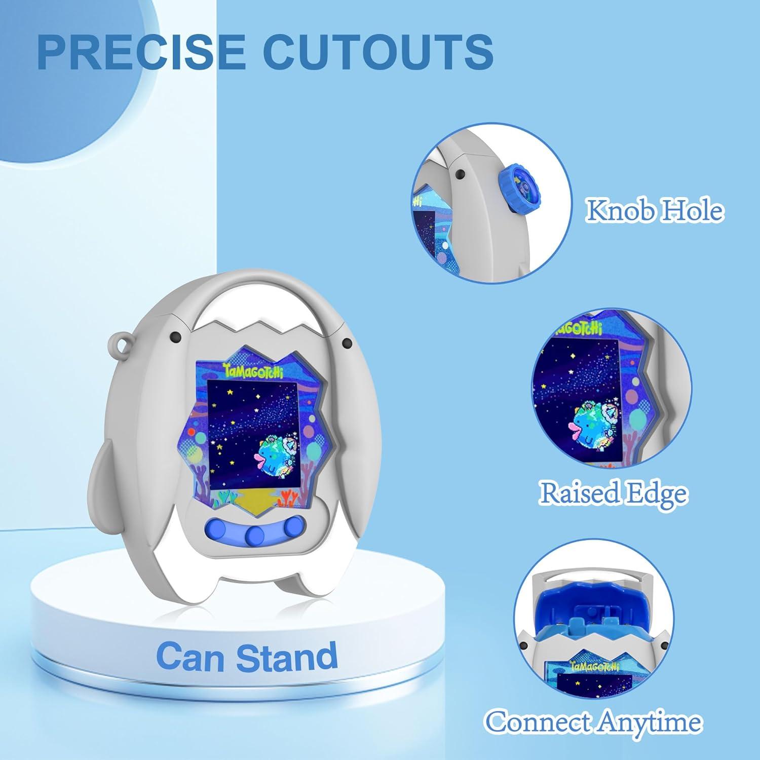 Funda de Silicona Tiburón SGHLDE para Tamagotchi Paradise