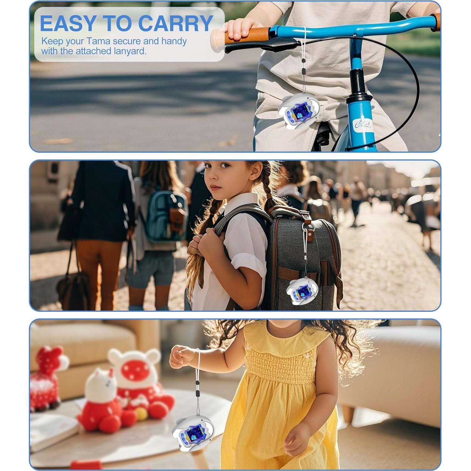 Funda de Silicona Tiburón SGHLDE para Tamagotchi Paradise