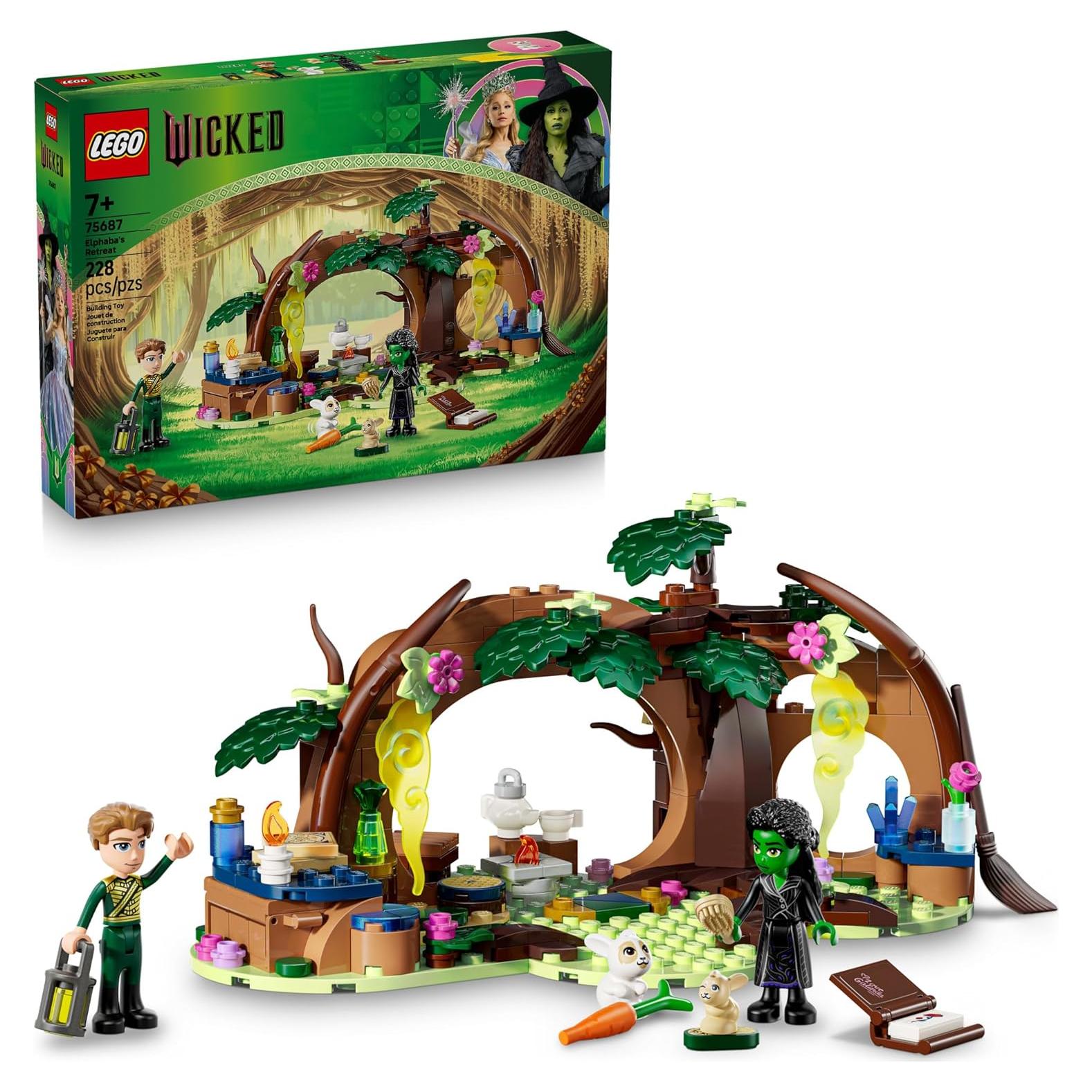 LEGO Retiro Malvado de Elphaba 75687 - Juego de Construcción 228 Piezas