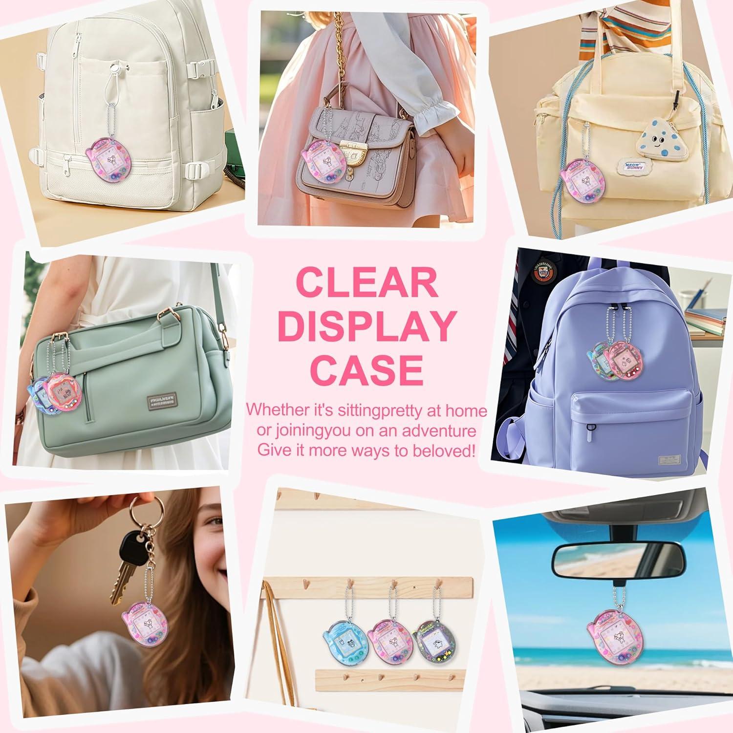 Funda Protectora Dura SGHLDE para Tamagotchi V3 Rosa