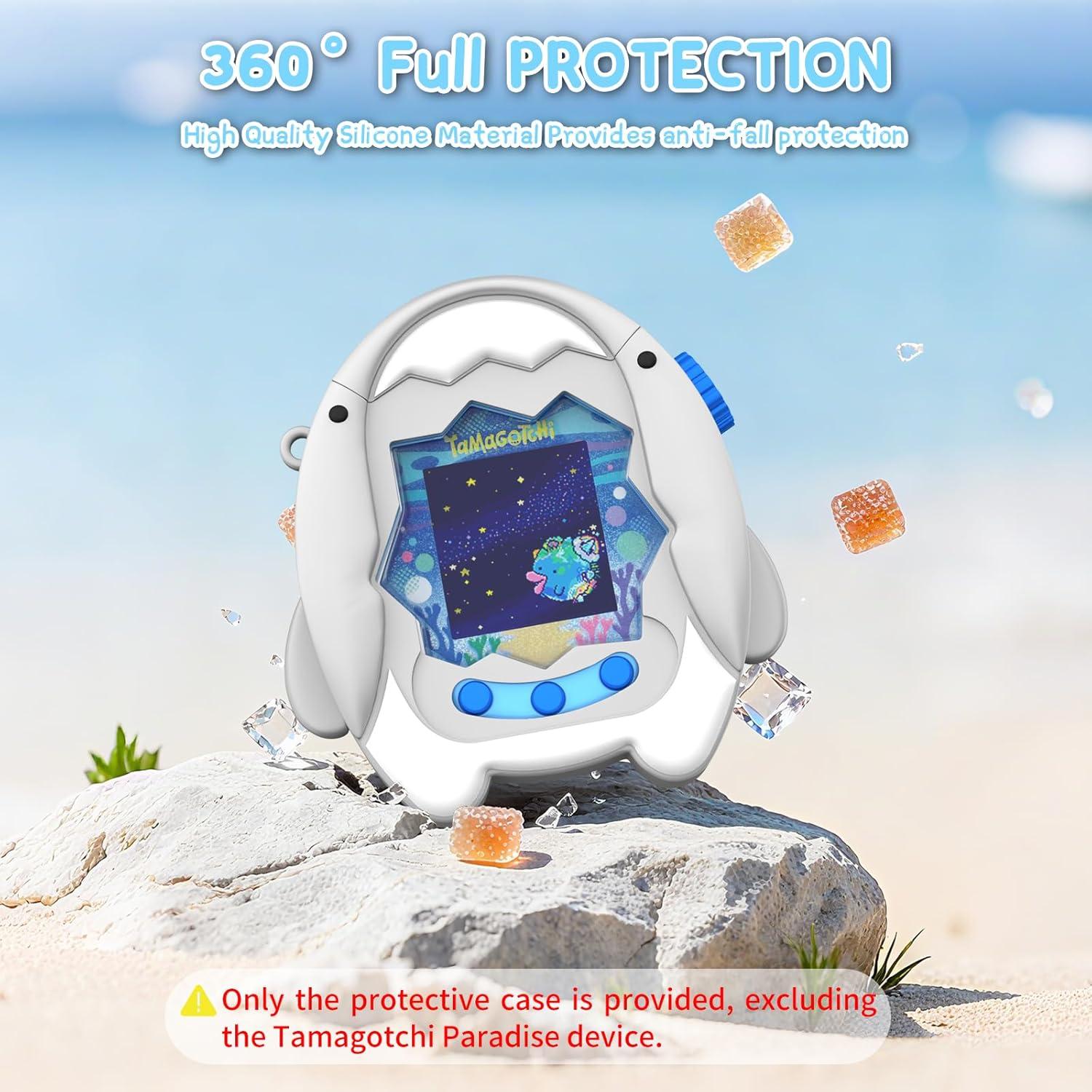 Funda de Silicona Wonkzon para Tamagotchi Paradise con Cordón