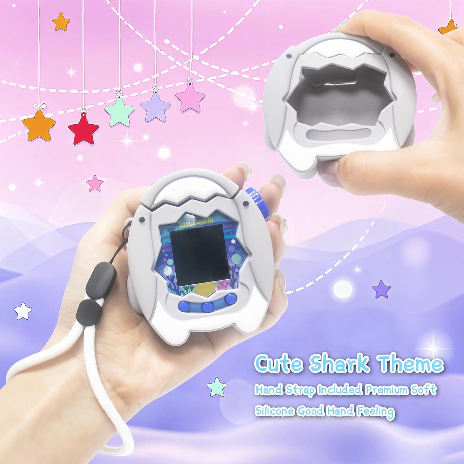 Funda de Silicona Wonkzon para Tamagotchi Paradise con Cordón