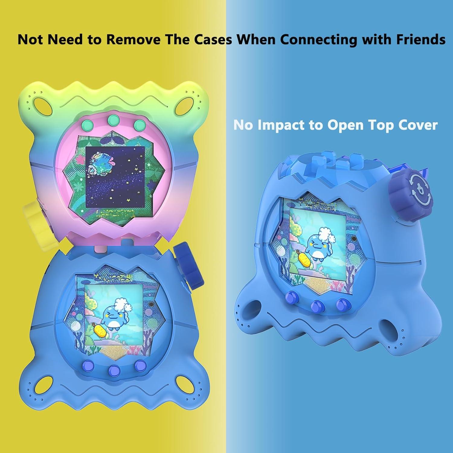 Funda de Silicona XEGIMOR para Tamagotchi Paradise Arcoíris