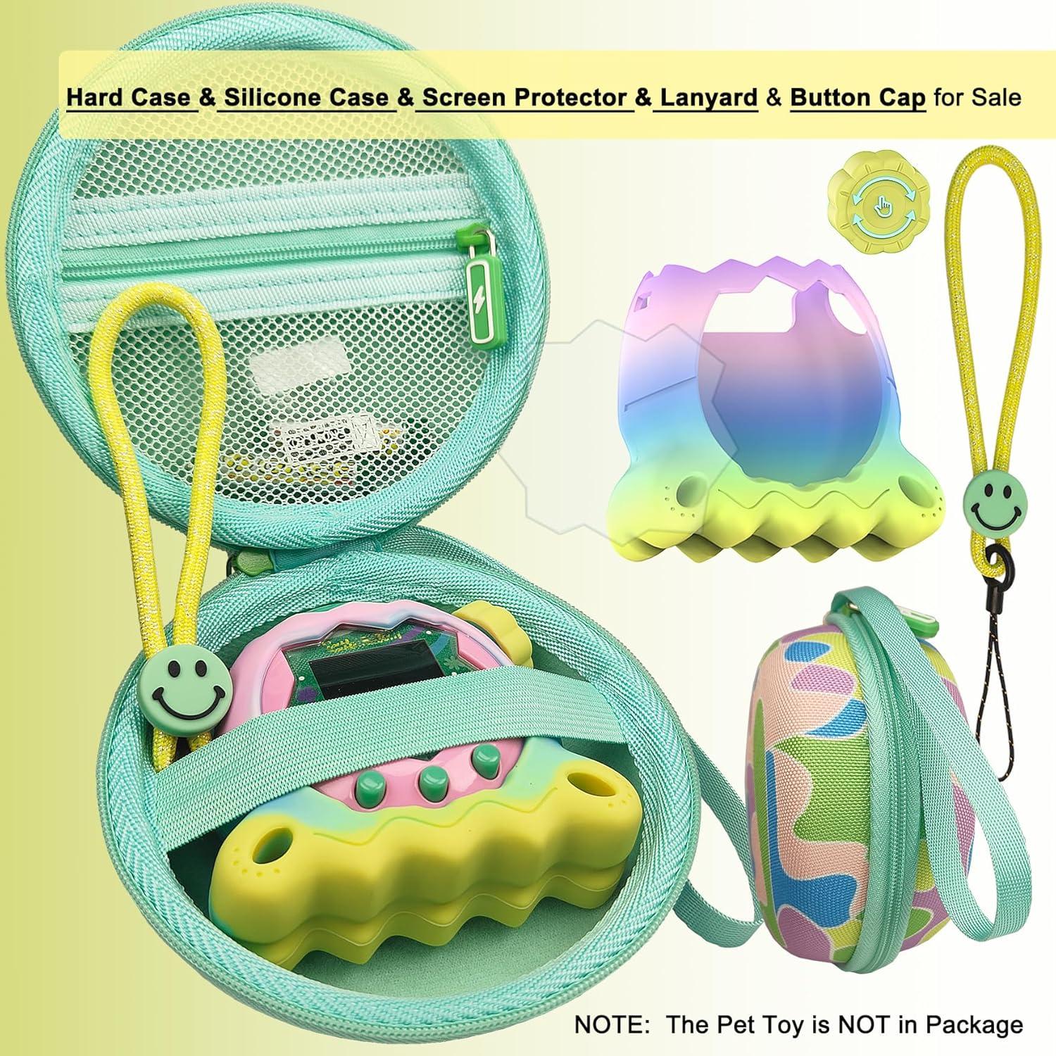 Fundas Protectores JCHPINE para Tamagotchi Paradise - Arcoíris