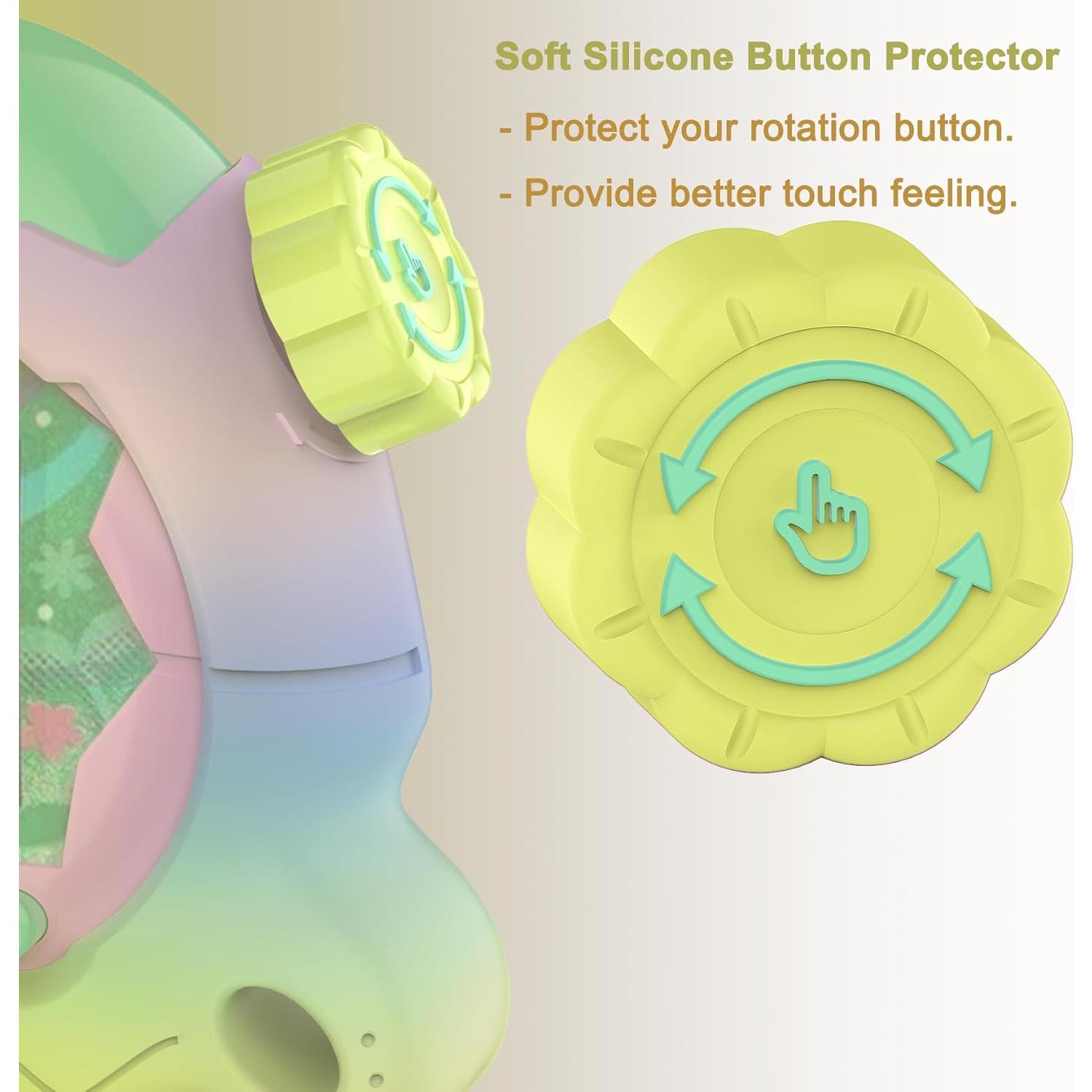 Fundas Protectores JCHPINE para Tamagotchi Paradise - Arcoíris