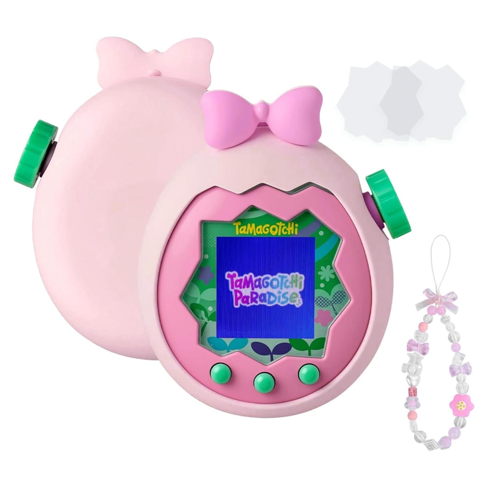 Funda Protectora Seltureone para Tamagotchi Paradise Rosa