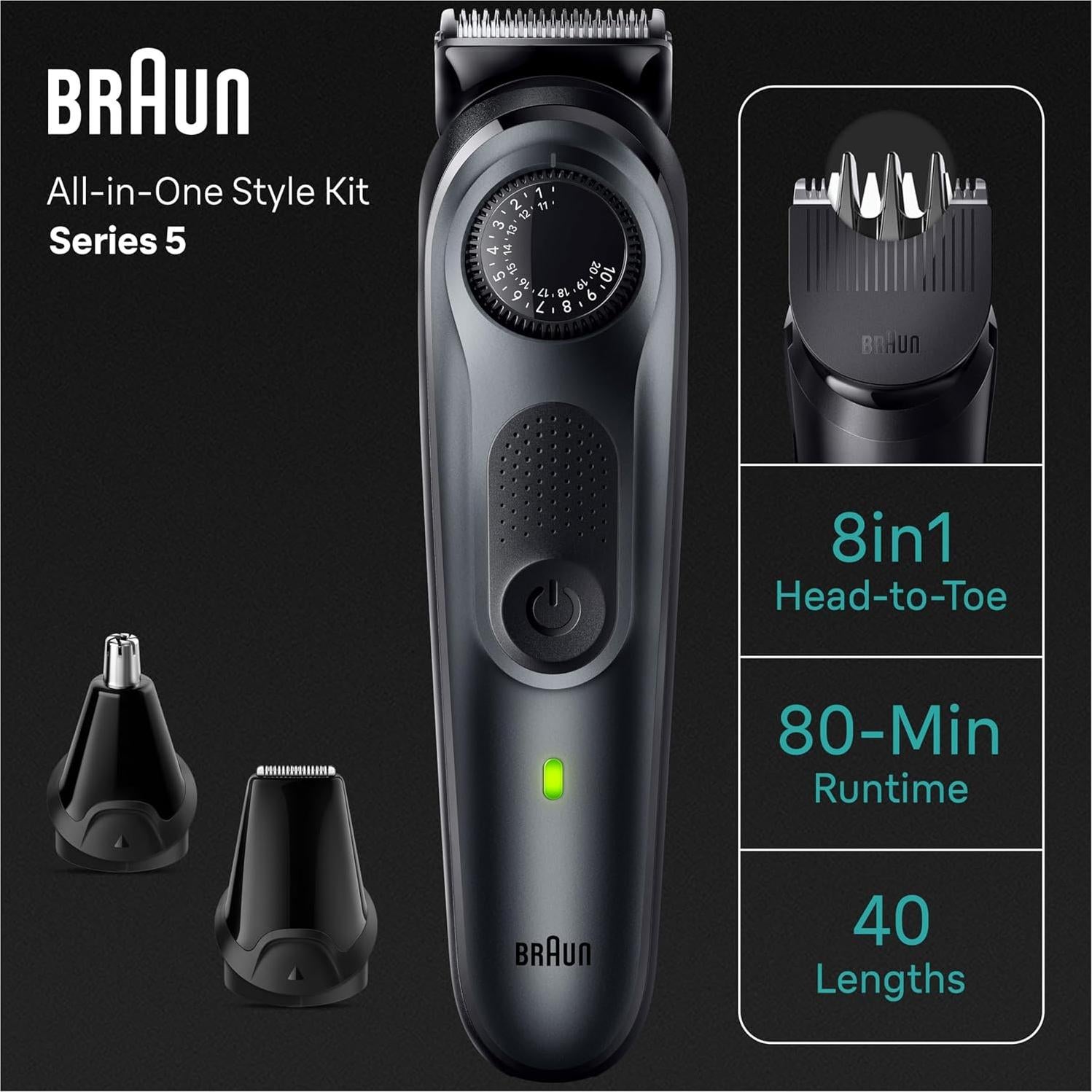 Braun Kit de Estilo Todo-en-Uno 8-en-1 Serie 5 5471