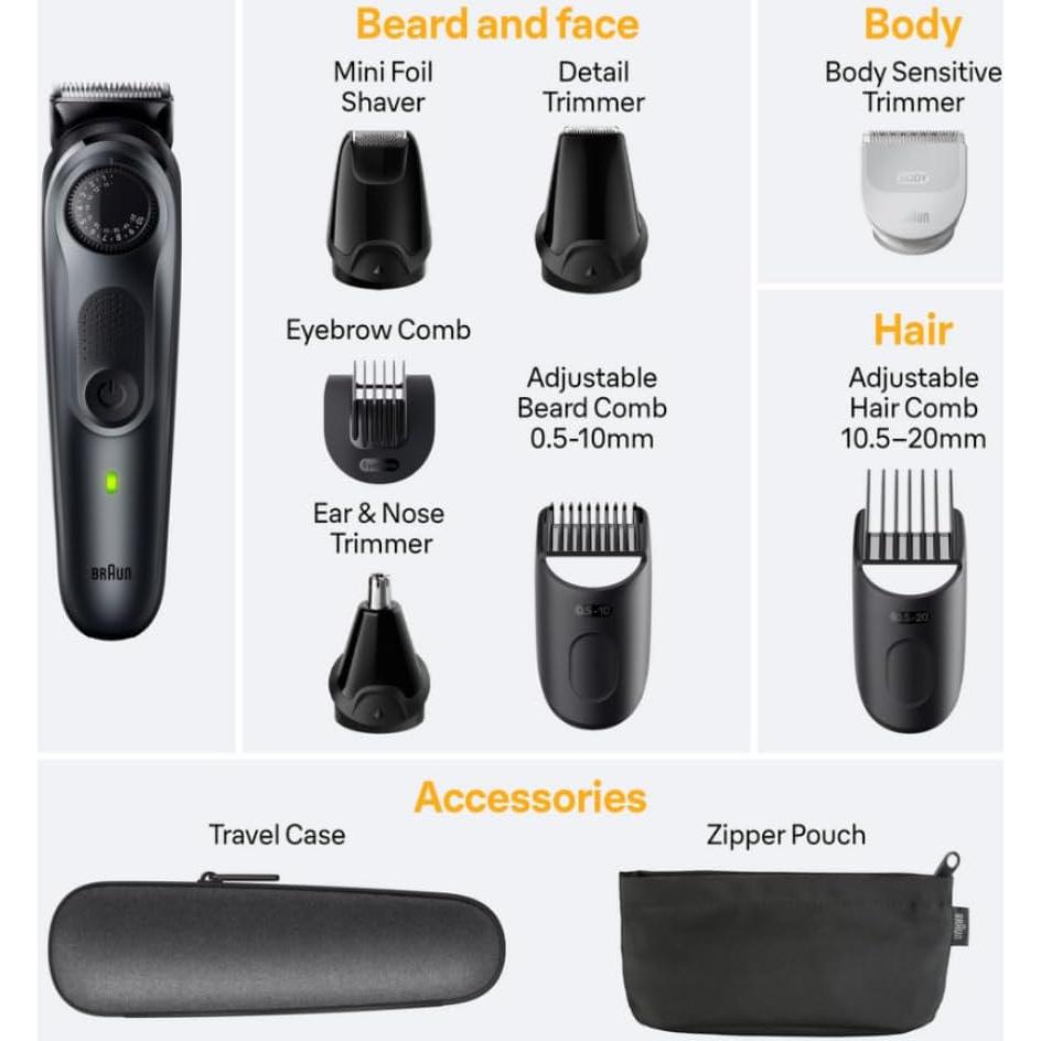 Braun Kit de Estilo Todo-en-Uno 8-en-1 Serie 5 5471