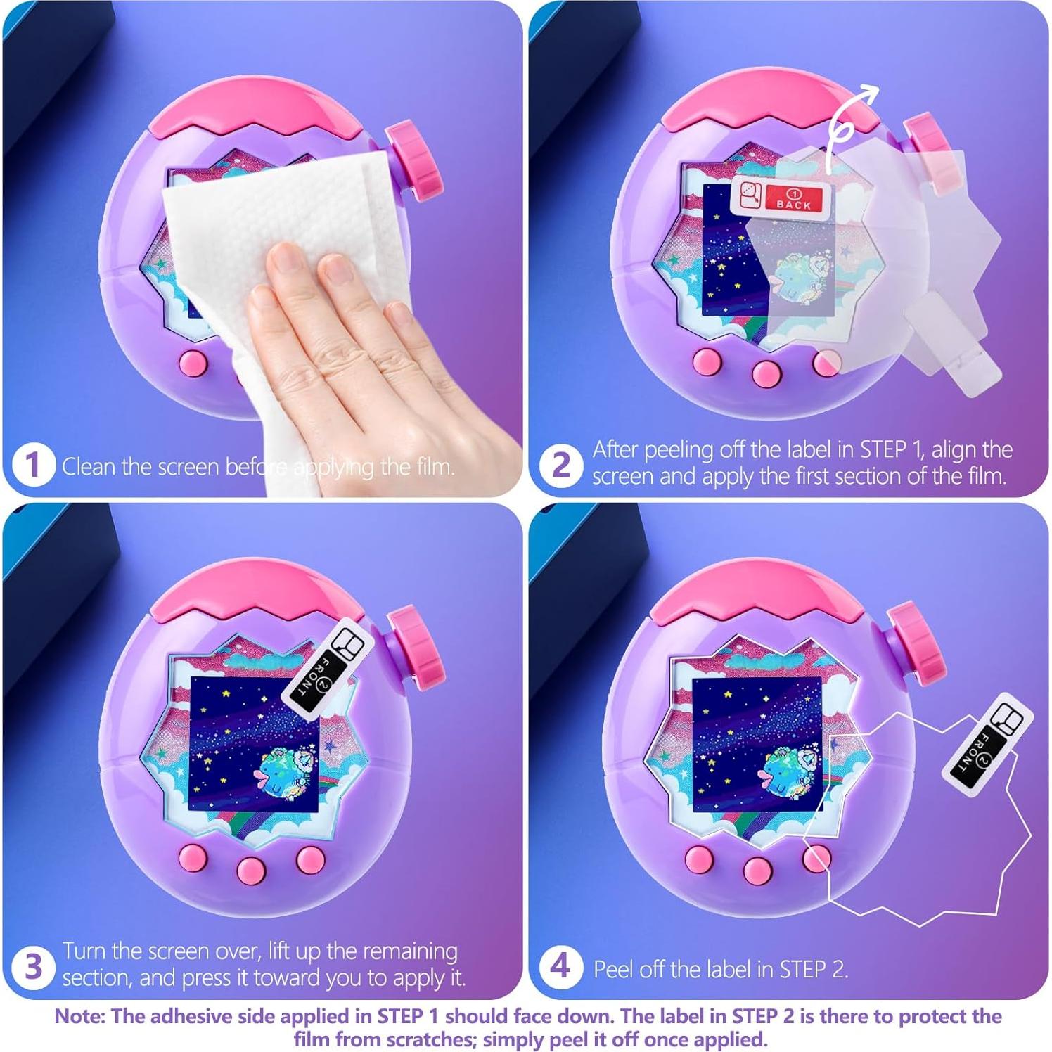 Protector de Pantalla WD&CD Pack de 6 para Tamagotchi Paradise