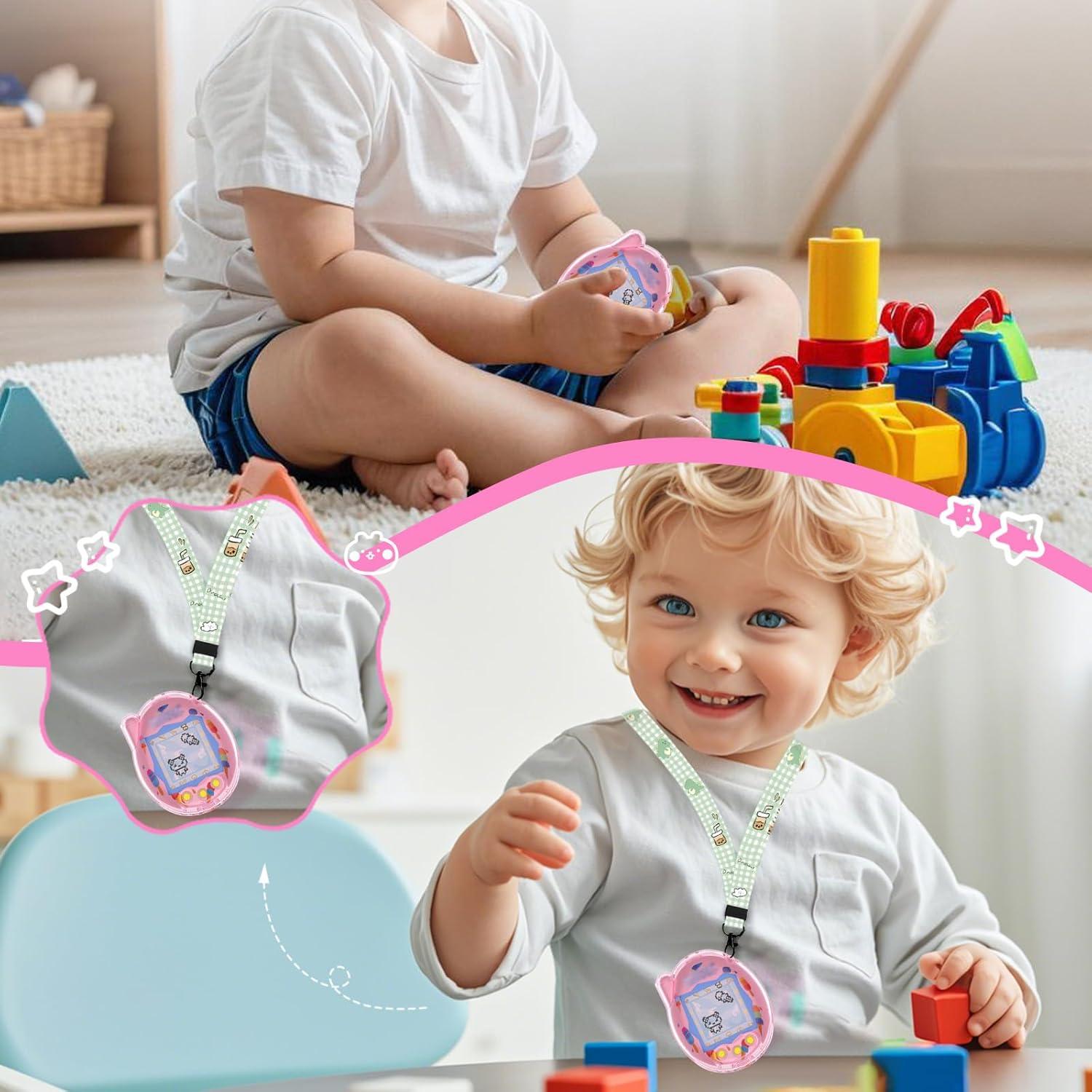 Funda Protectora KONXISA para Tamagotchi Connection Rosa