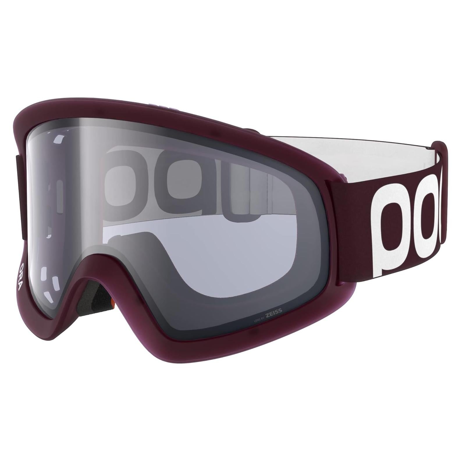 Gafas de Ciclismo POC Ora Lente Zeiss Gris Rojo Granate