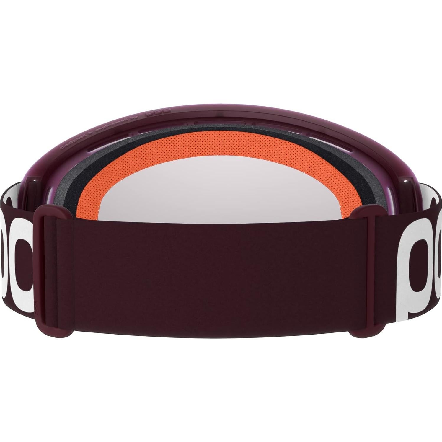 Gafas de Ciclismo POC Ora Lente Gris Rojo Granate