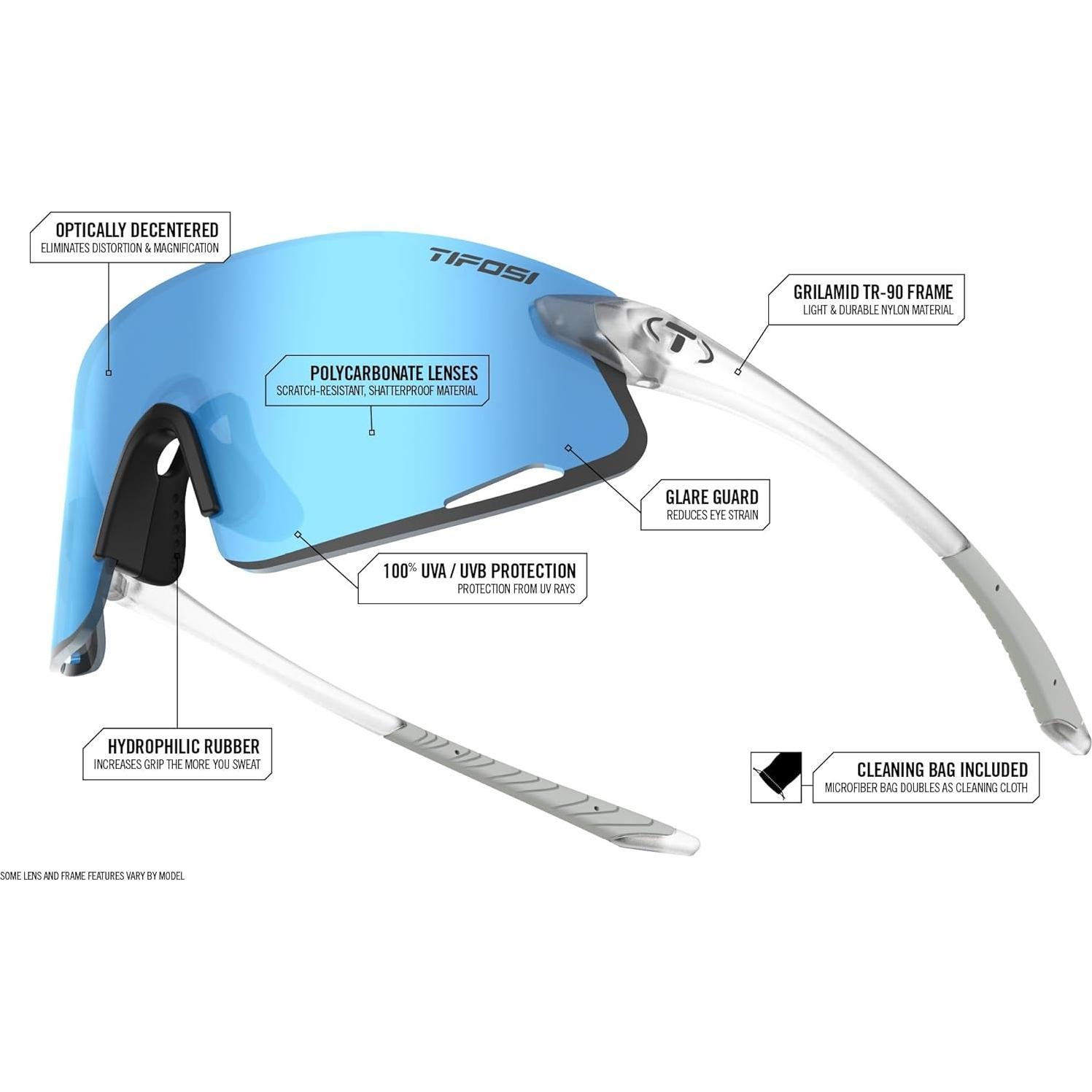 Gafas de sol Tifosi Optics Vogel XC Unisex Ahumado Violeta