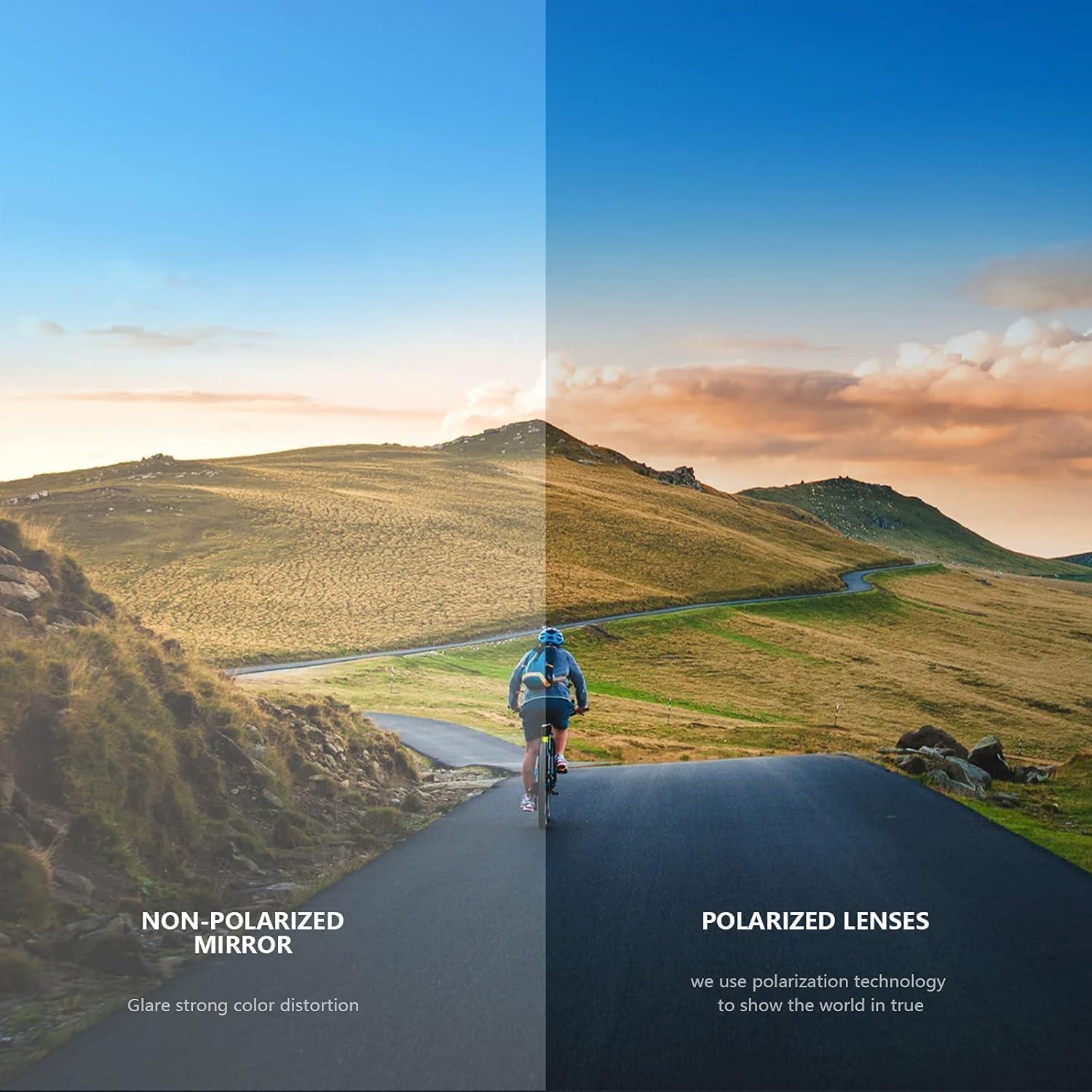 Gafas de sol polarizadas MAXJULI UV400 para deportes al aire libre