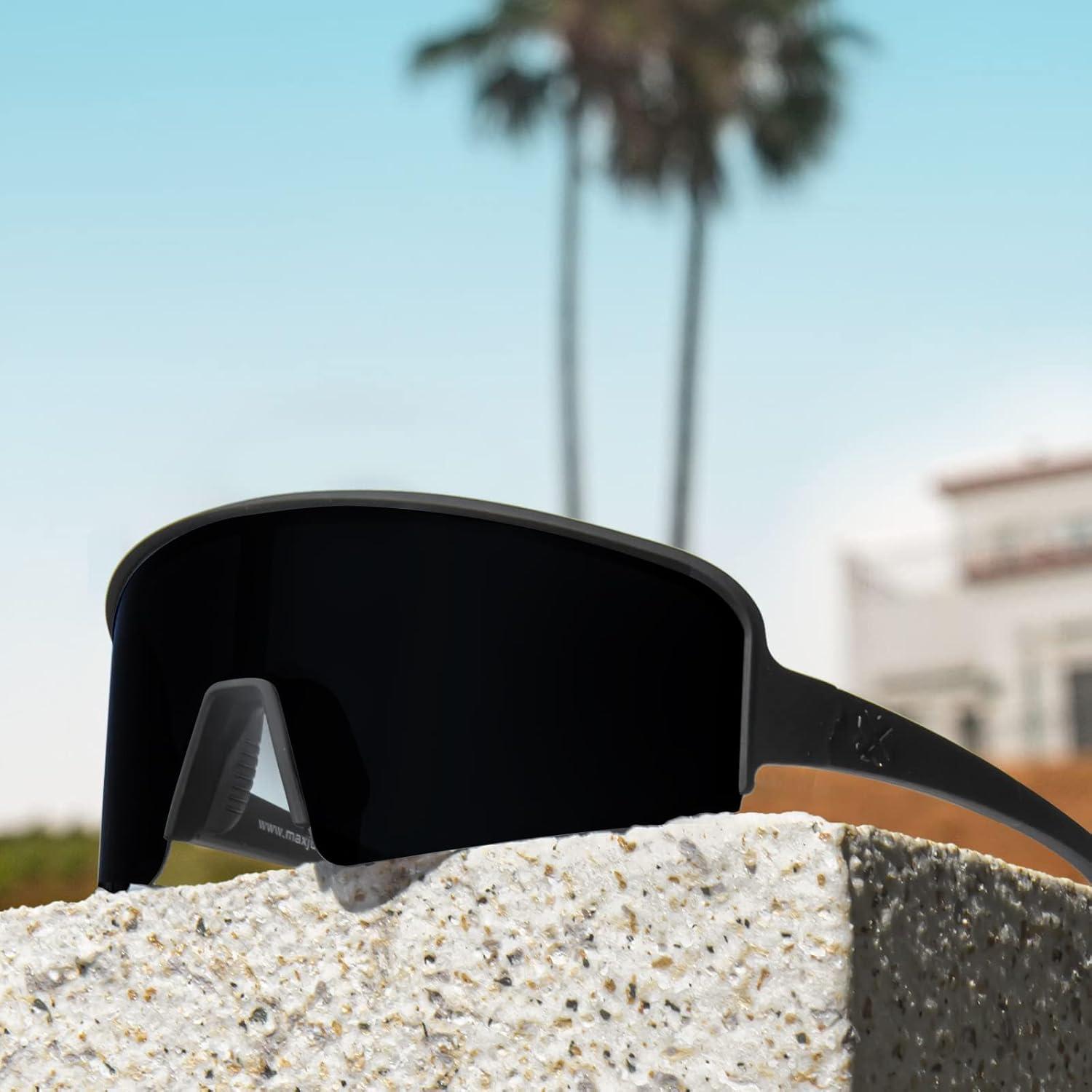 Gafas de Sol Polarizadas MAXJULI 8121 UV400 para Deportes