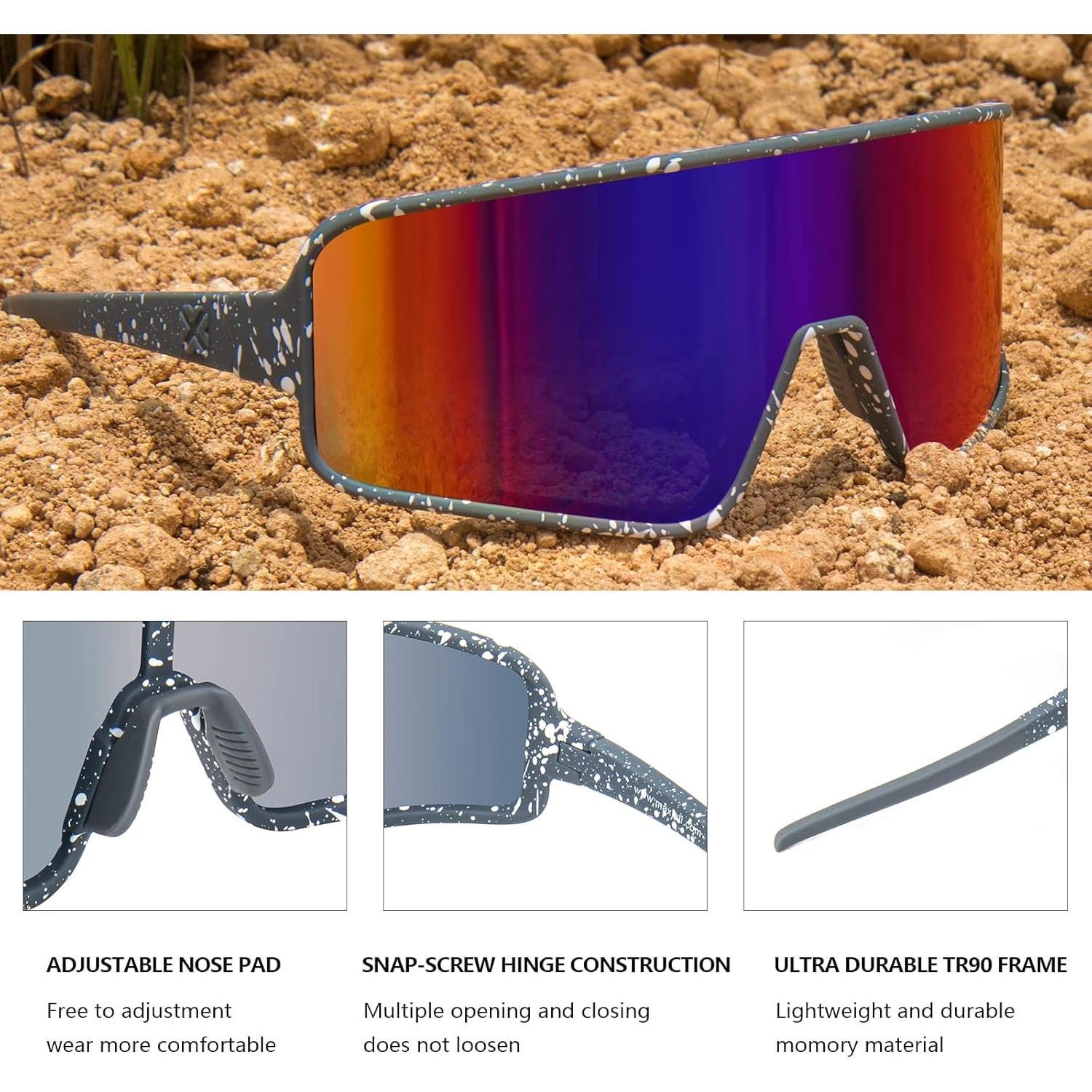 Gafas de Sol Polarizadas MAXJULI Unisex UV400 para Deportes