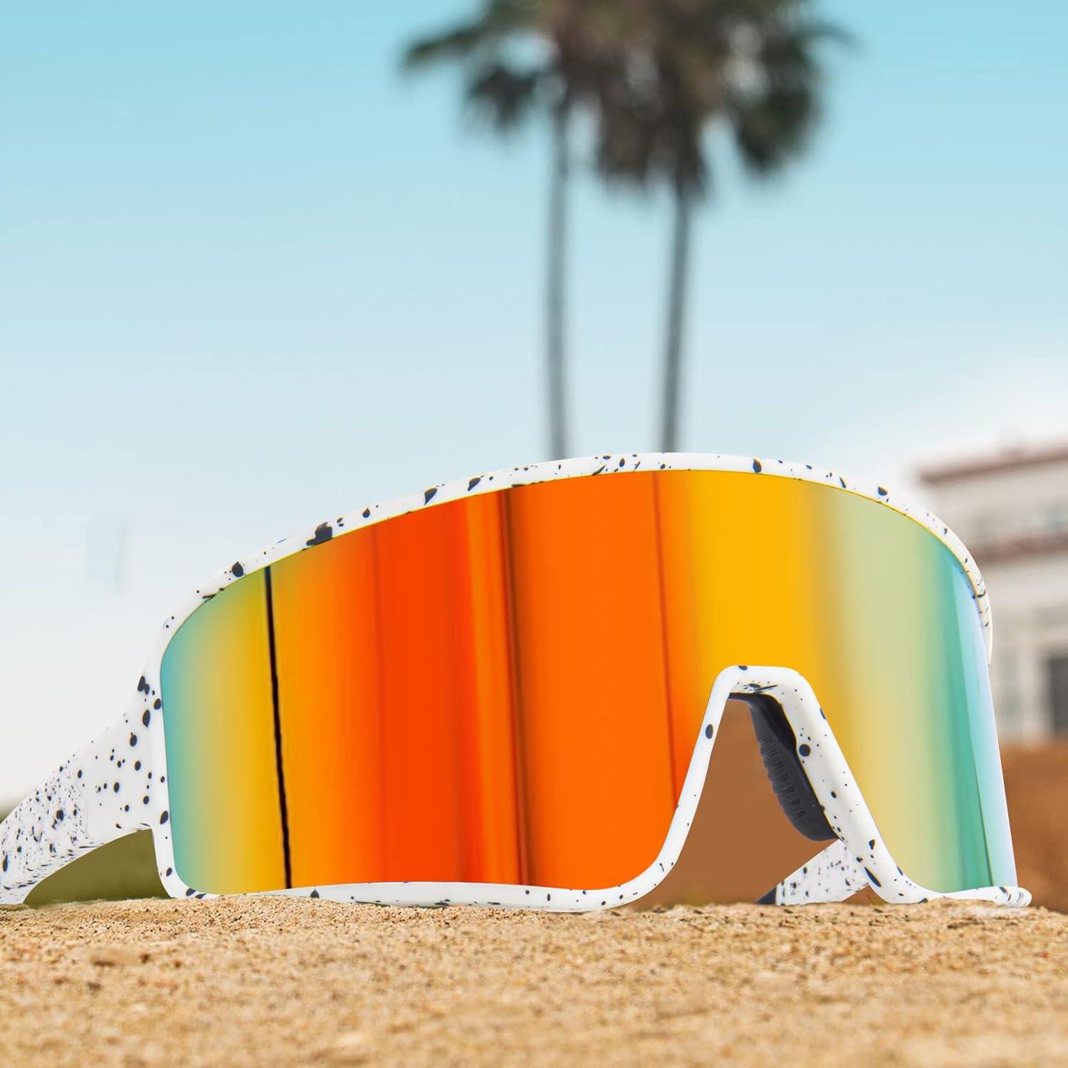 Gafas de Sol Polarizadas MAXJULI 8121 UV400 para Deportes