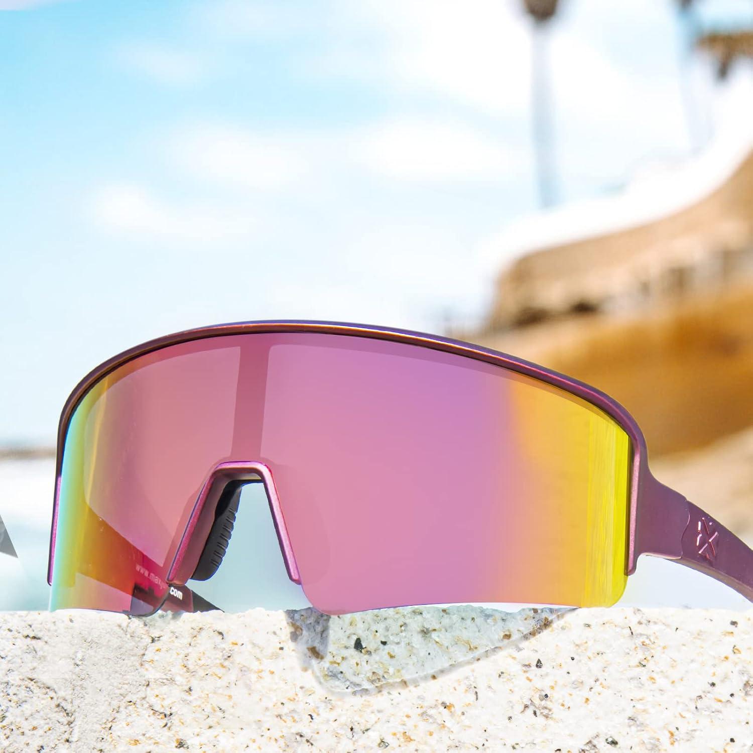 Gafas de Sol Polarizadas MAXJULI 8121 UV400 para Deportes