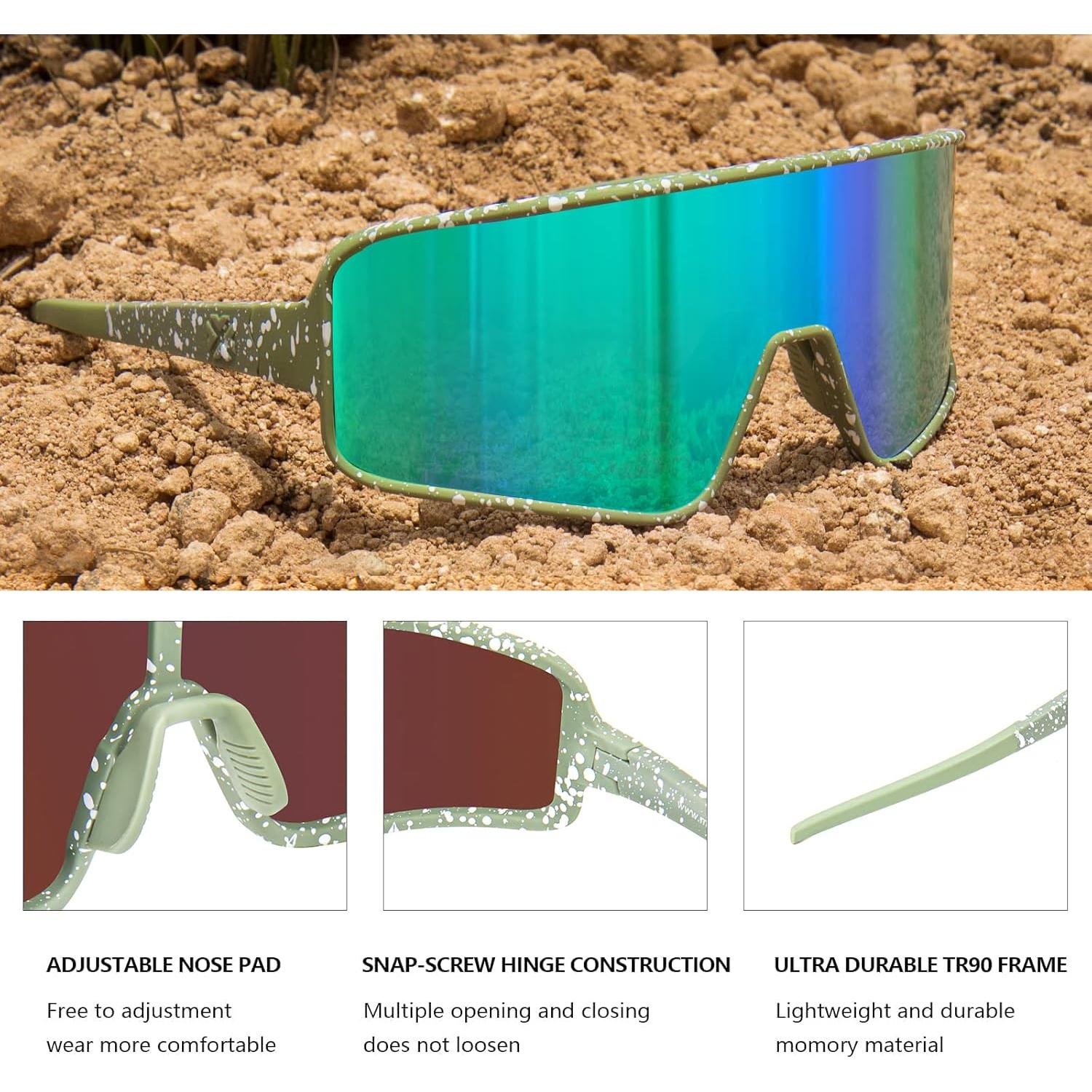 Gafas de Sol Polarizadas MAXJULI Unisex UV400 para Deportes