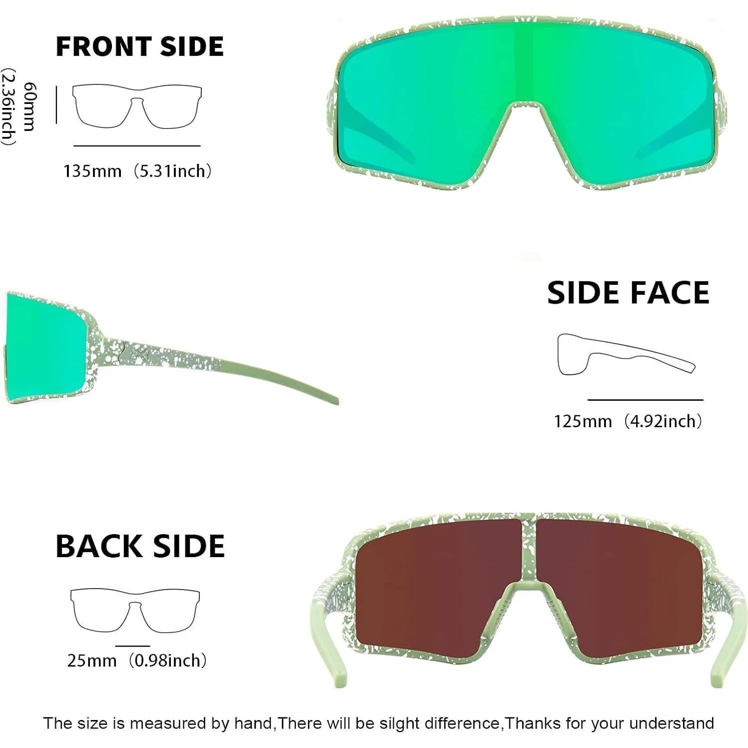 Gafas de Sol Polarizadas MAXJULI Unisex UV400 para Deportes