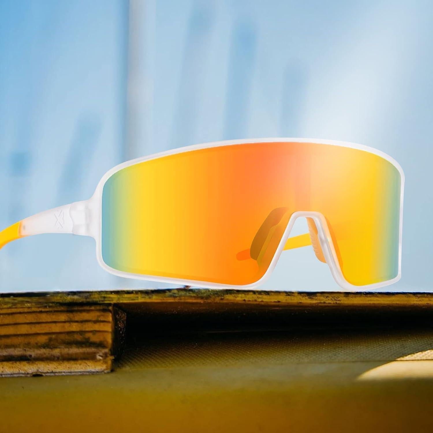 Gafas de Sol Polarizadas MAXJULI 8121 UV400 para Deportes