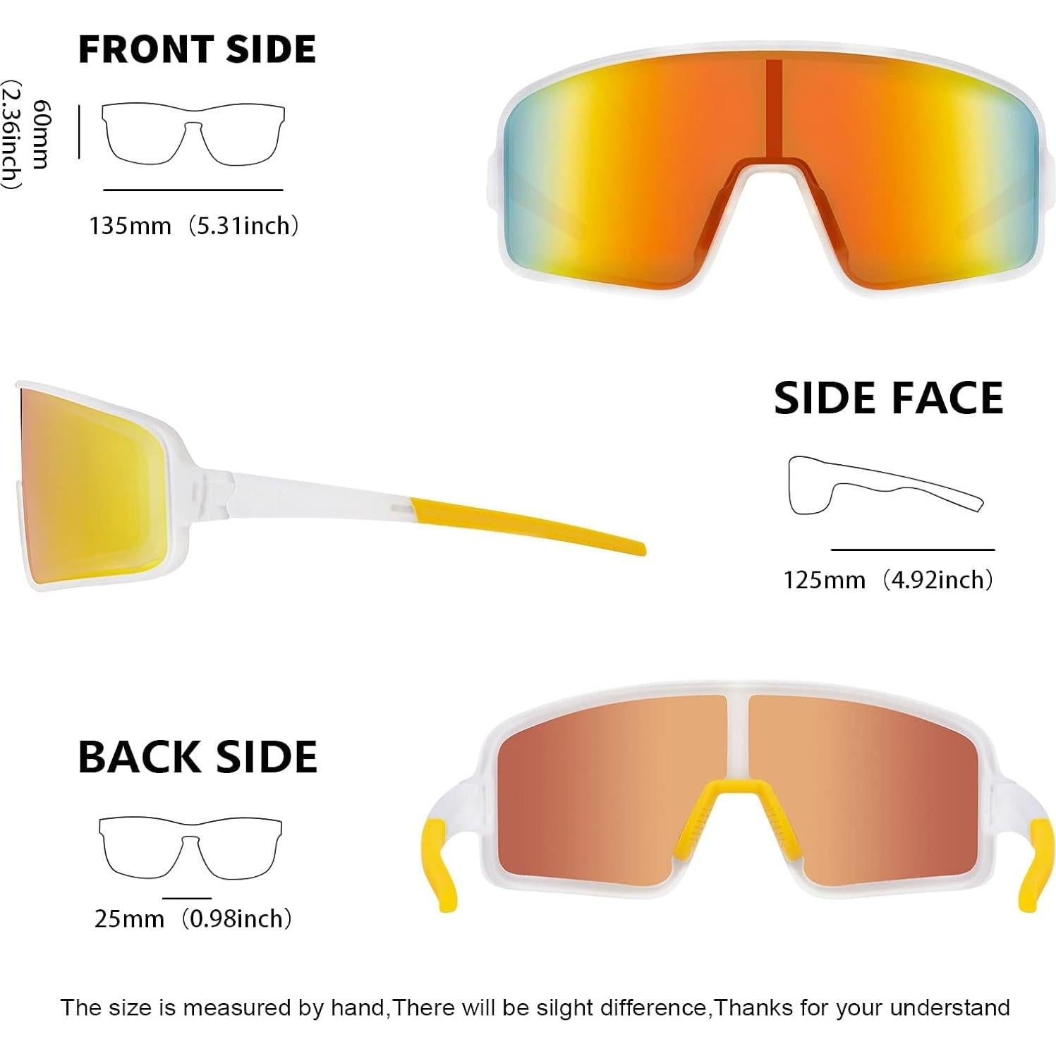 Gafas de Sol Polarizadas MAXJULI 8121 UV400 para Deportes