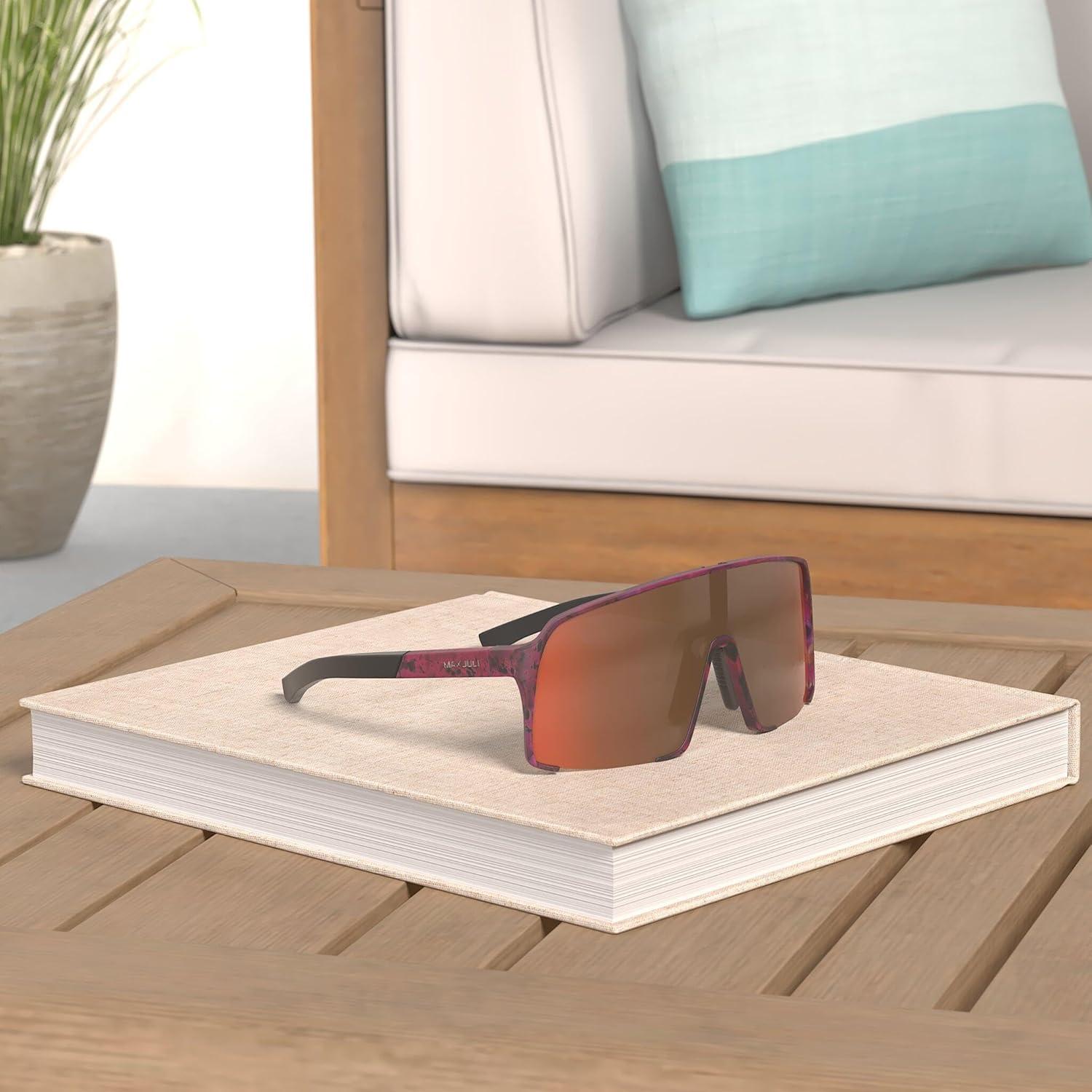 Gafas de Sol Polarizadas MAXJULI 8121 UV400 para Deportes