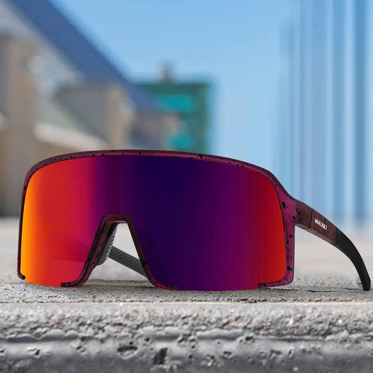 Gafas de Sol Polarizadas MAXJULI 8121 UV400 para Deportes