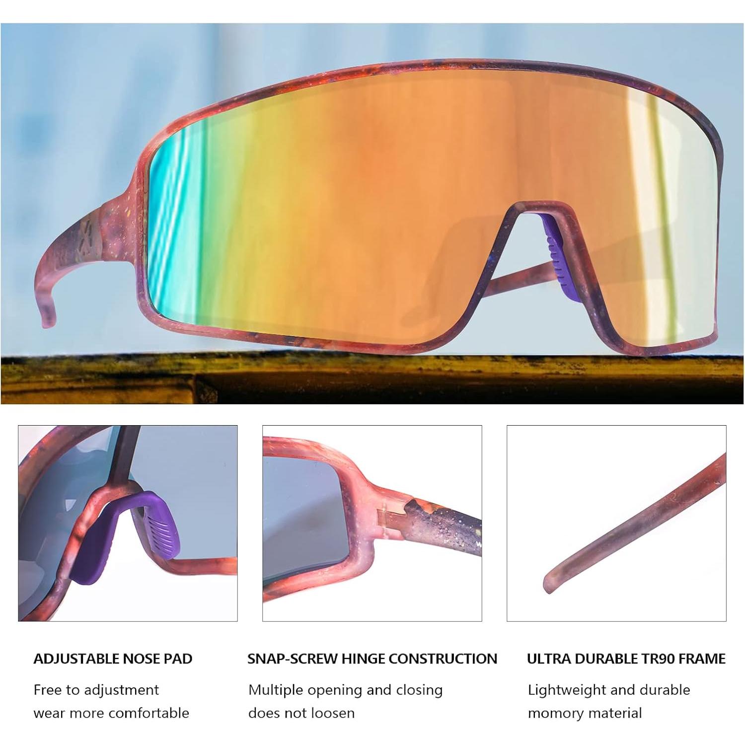 Gafas de Sol Polarizadas MAXJULI UV400 para Deportes