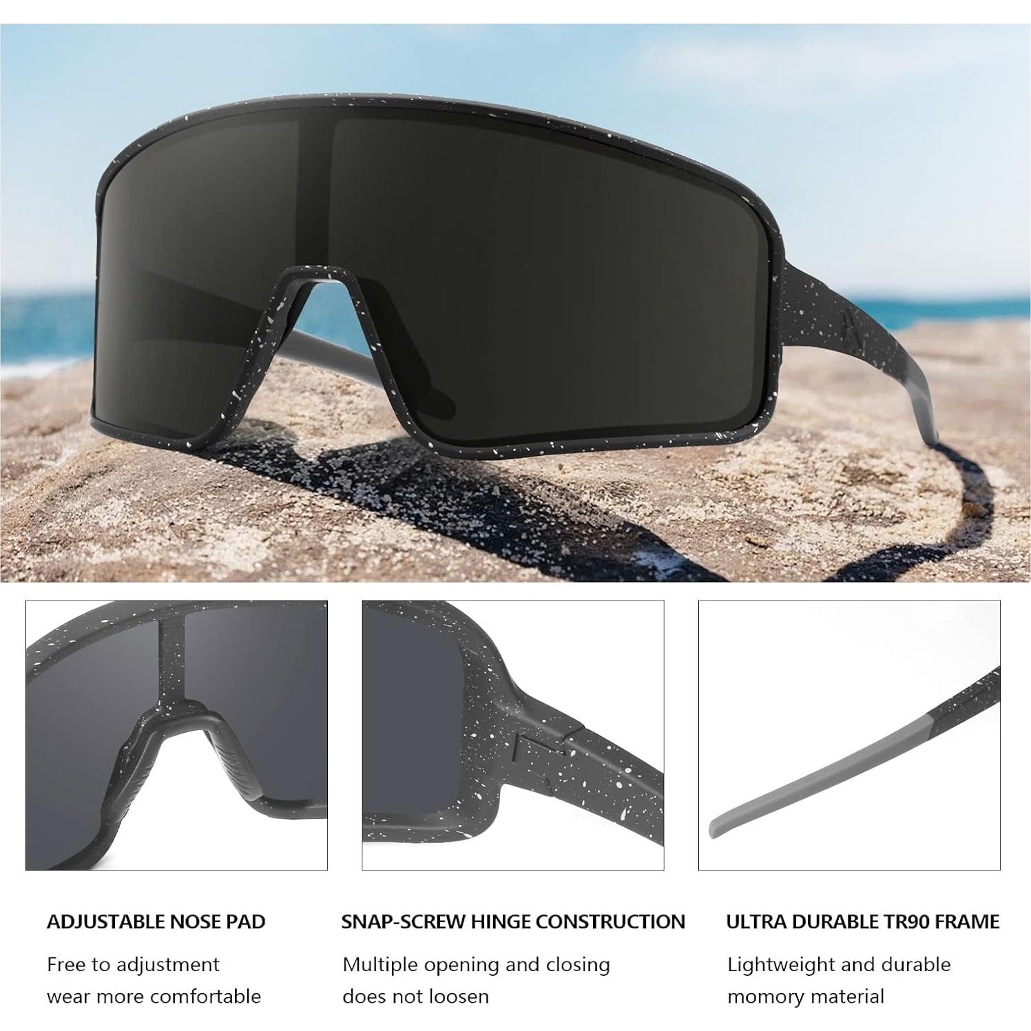 Gafas de Sol Polarizadas MAXJULI Unisex UV400 para Deportes