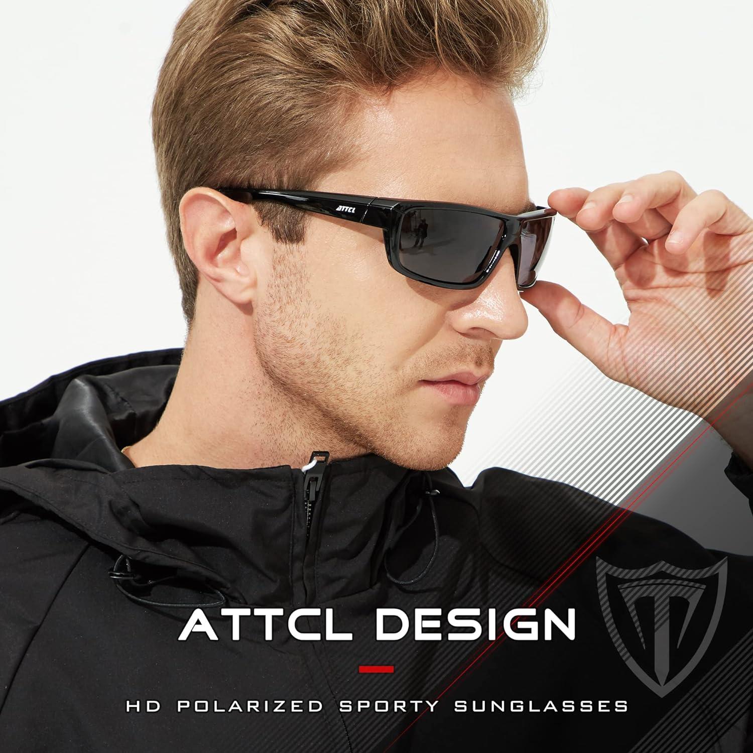 Gafas de sol polarizadas ATTCL para hombres - UV400 y ligeras